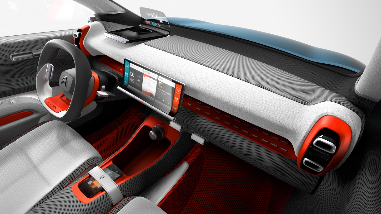 Citroen C-Aircross Concept, 2017 - Interior
