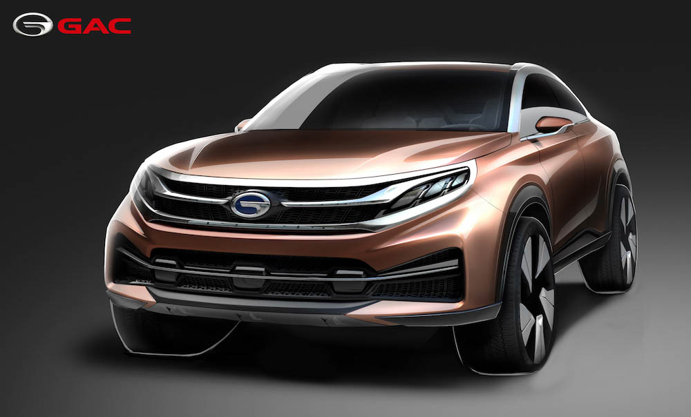 GAC EnSpirit Concept, 2017 - Design Sketch
