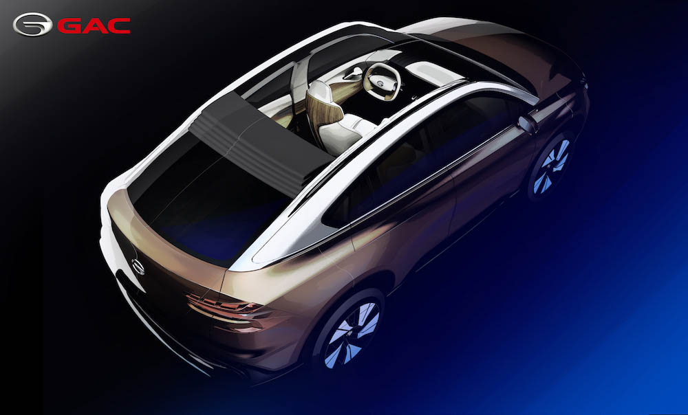 GAC EnSpirit Concept, 2017 - Design Sketch