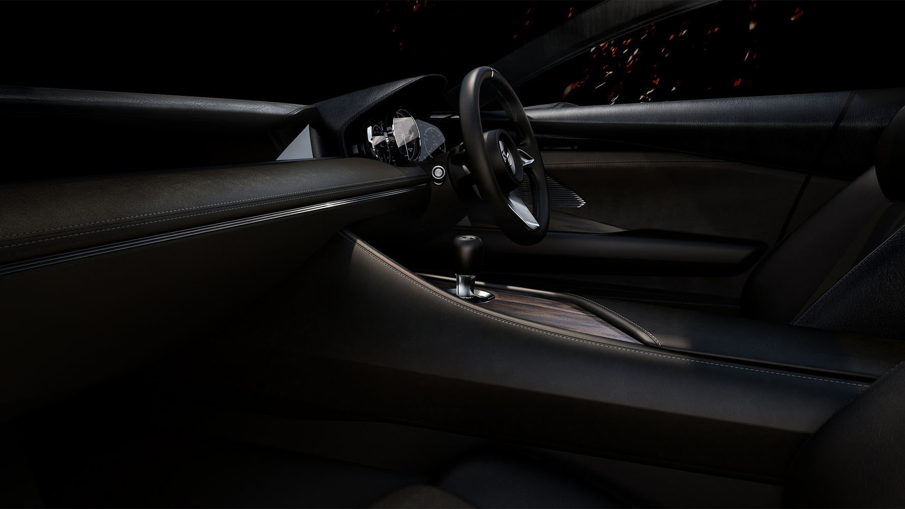 Mazda Vision Coupe Concept, 2017 - Interior