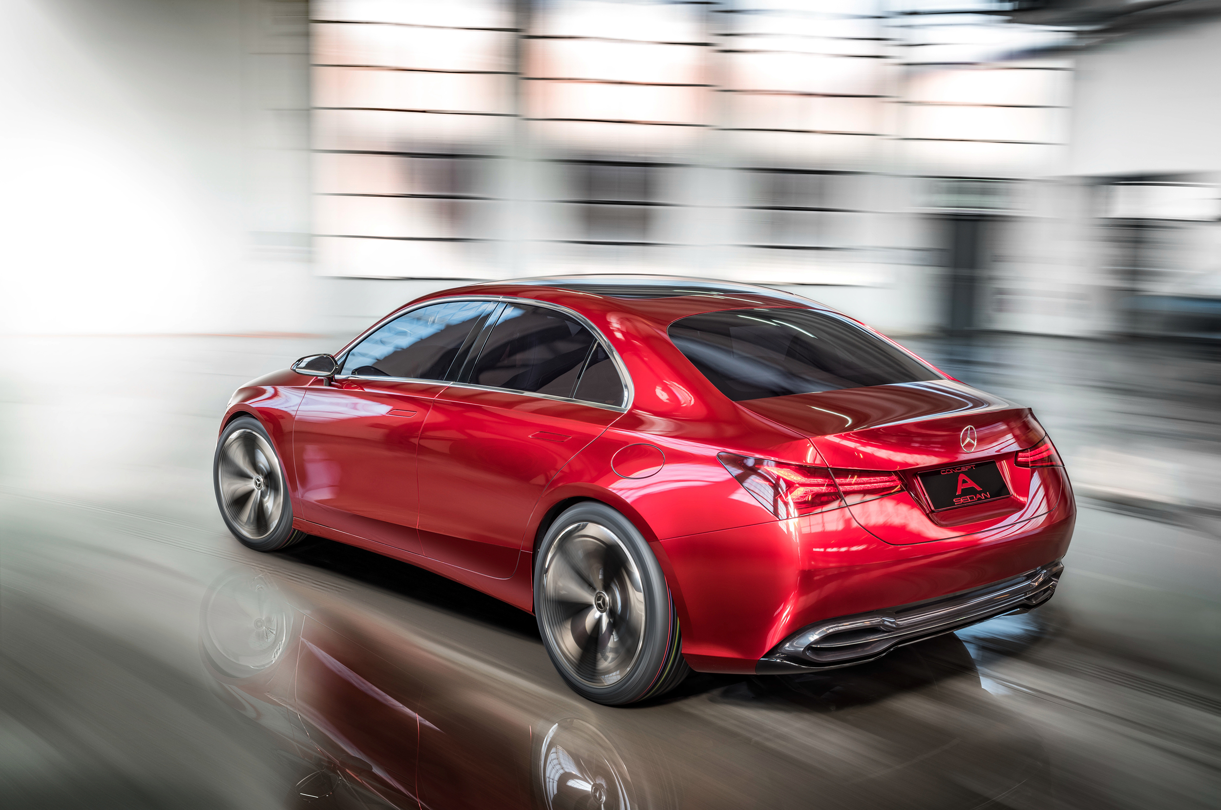 Mercedes-Benz Concept A Sedan, 2017