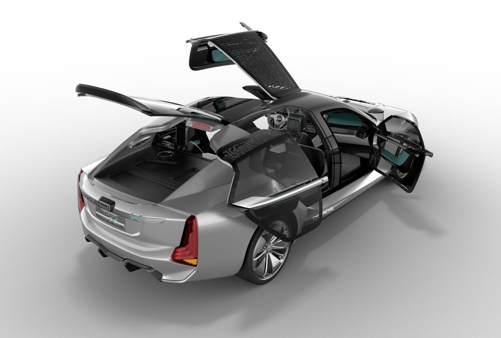 Qoros Model K-EV Concept, 2017