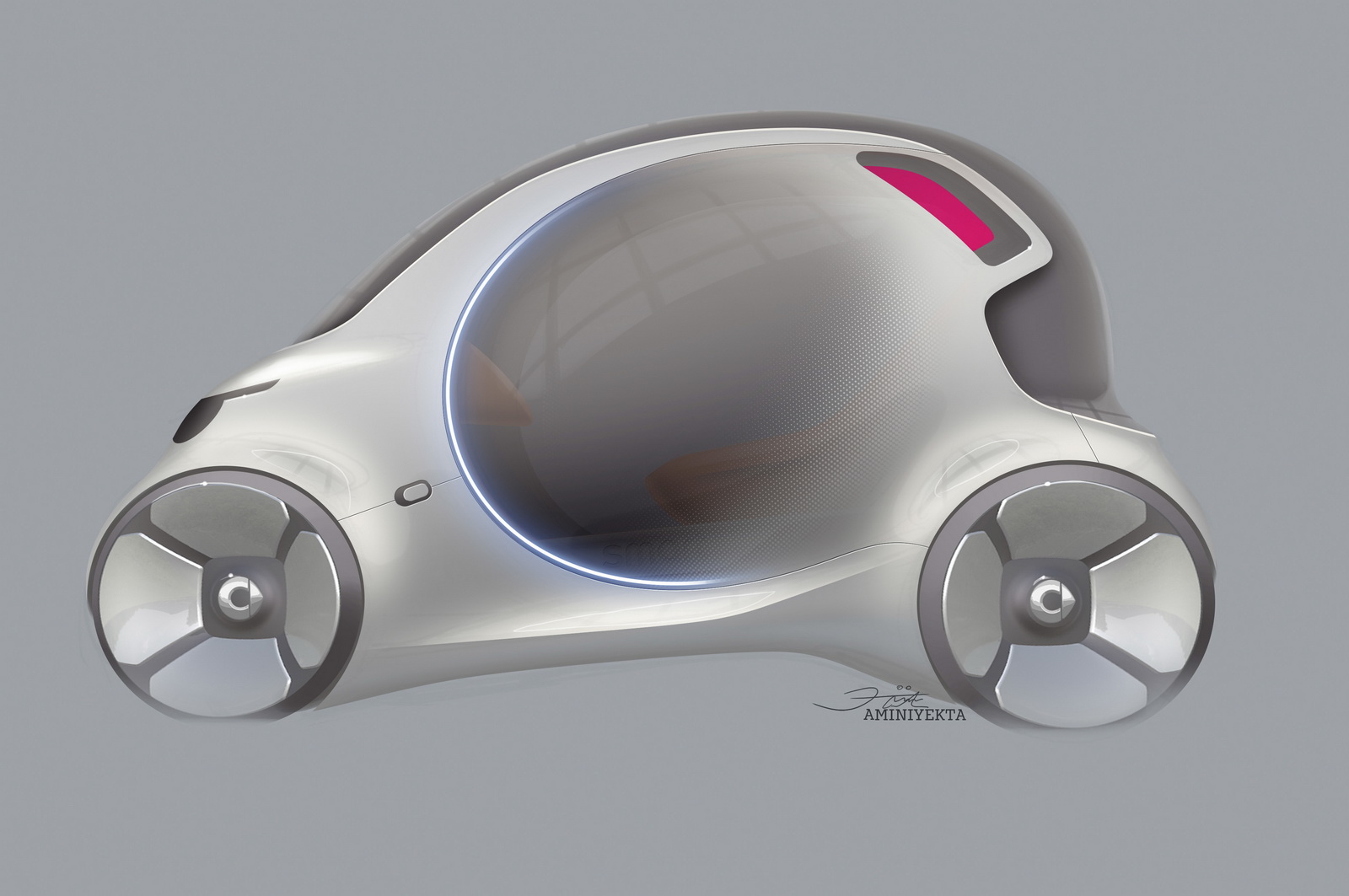 Smart Vision EQ Fortwo Concept, 2017 - Design Sketch