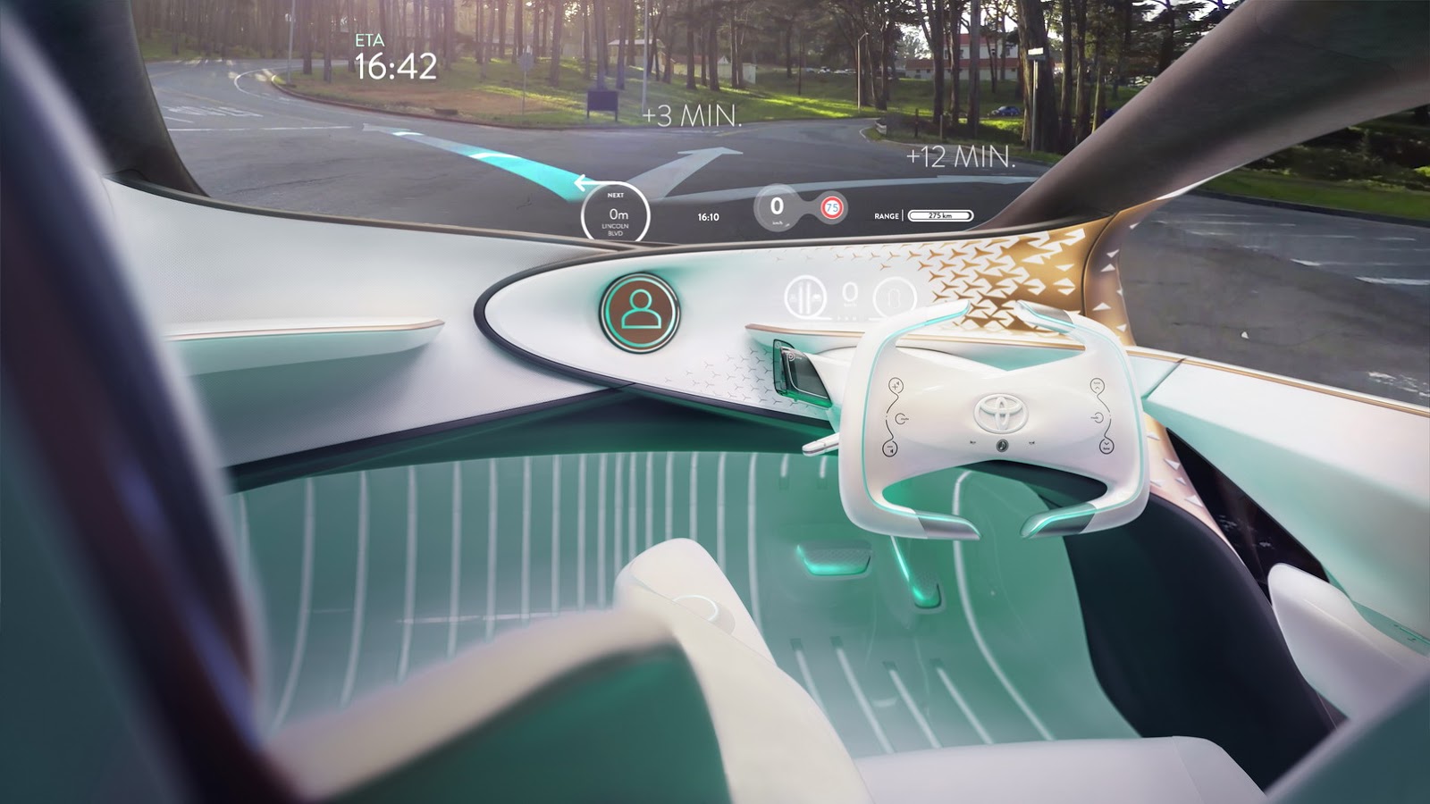 Toyota Concept-i, 2017 - Interior