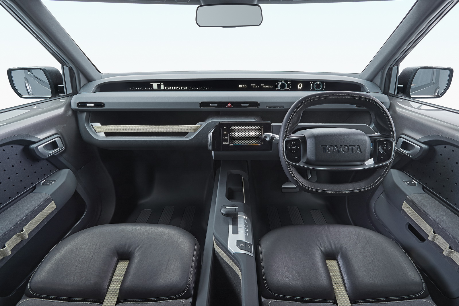 Toyota Tj Cruiser Concept, 2017 - Interior - Dashboard