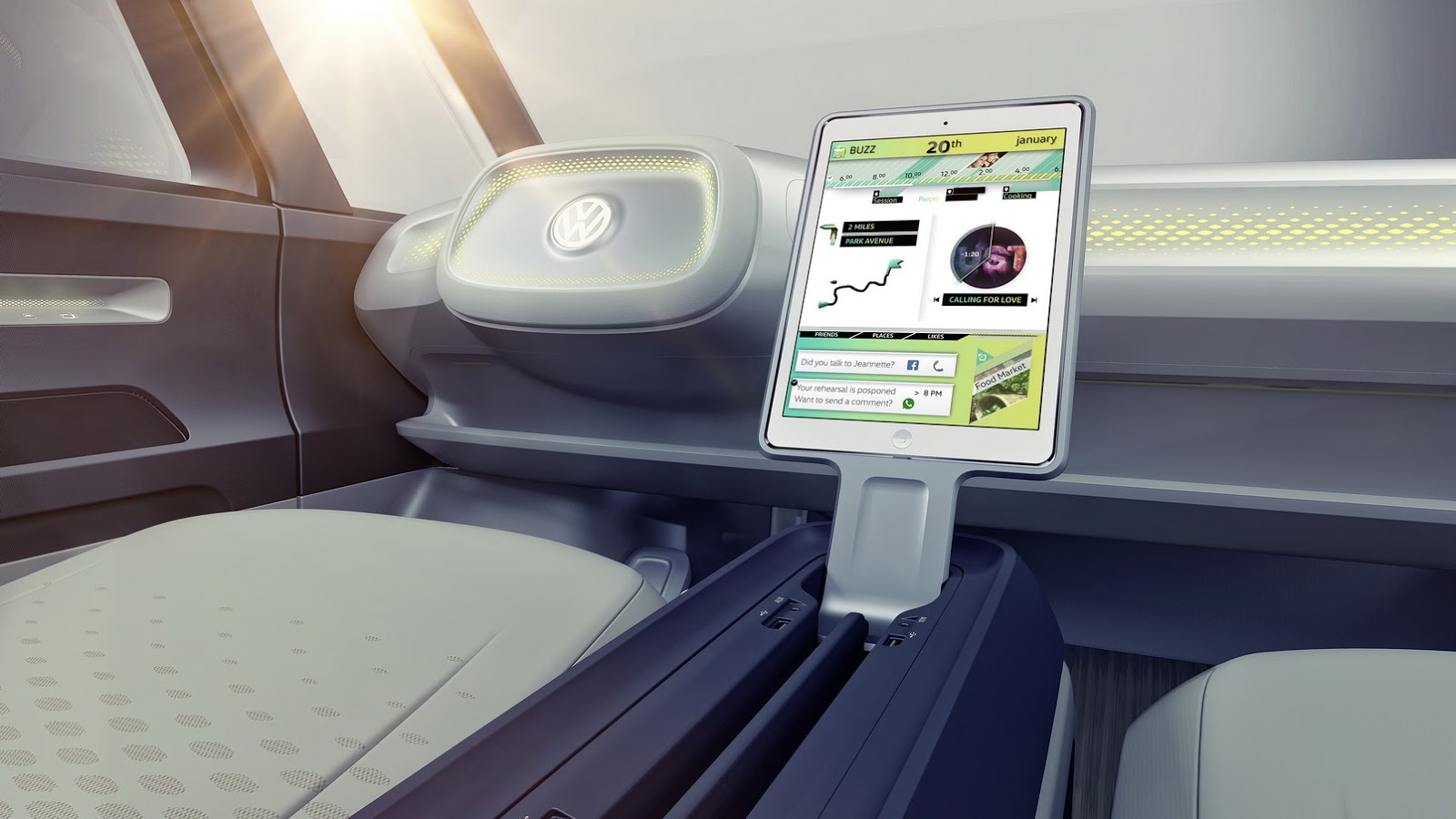 Volkswagen I.D. Buzz Concept, 2017 - Interior
