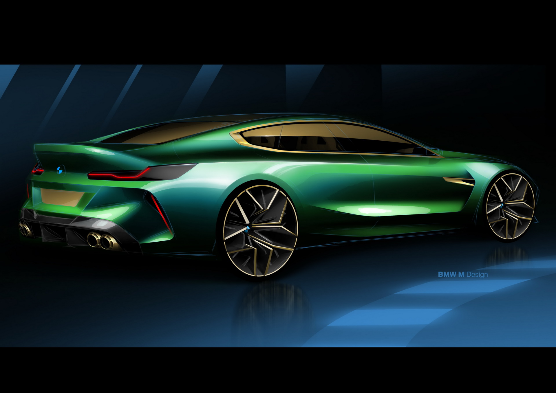 BMW Concept M8 Gran Coupe, 2018