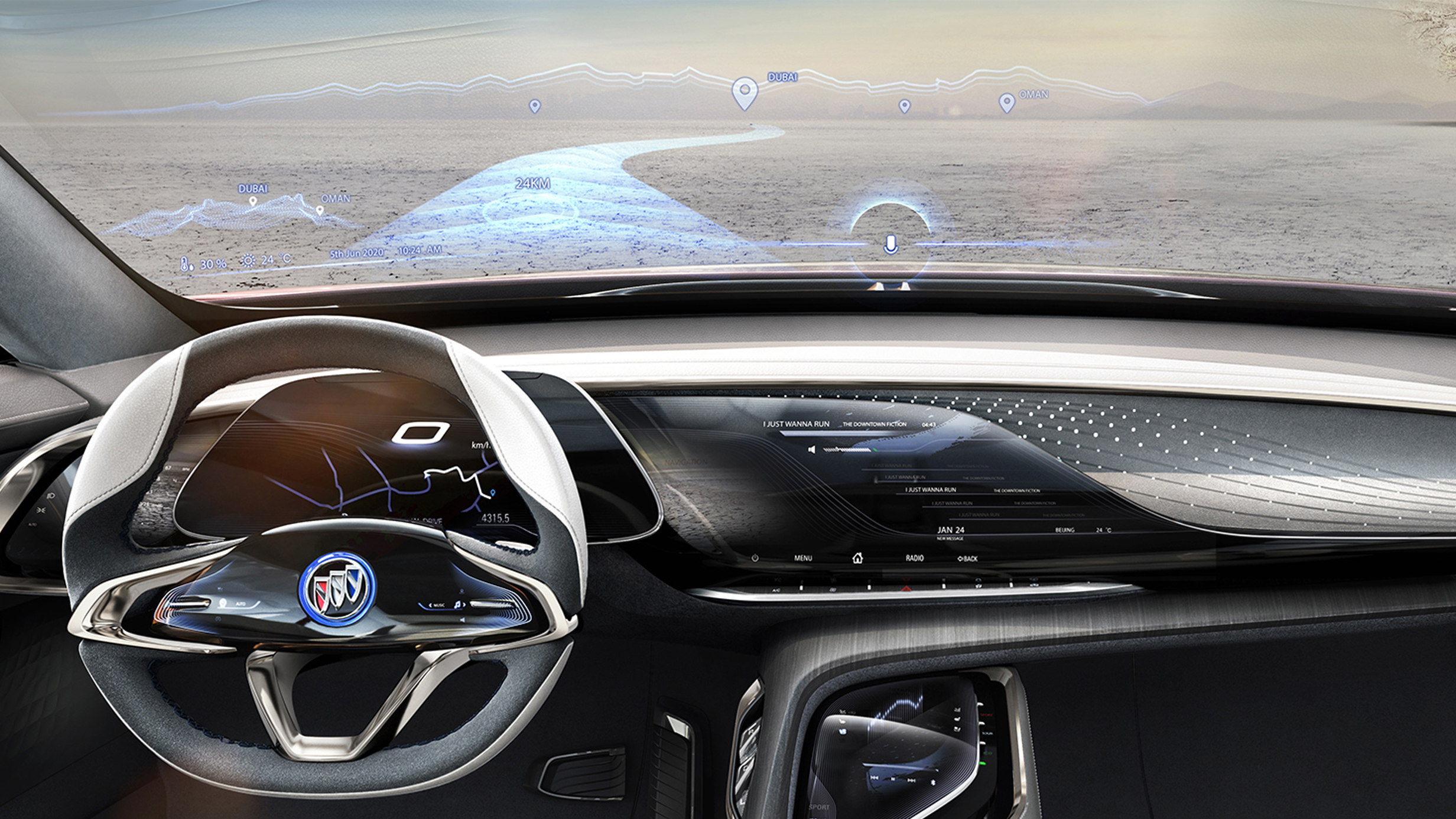 Buick Enspire Concept, 2018 - Interior