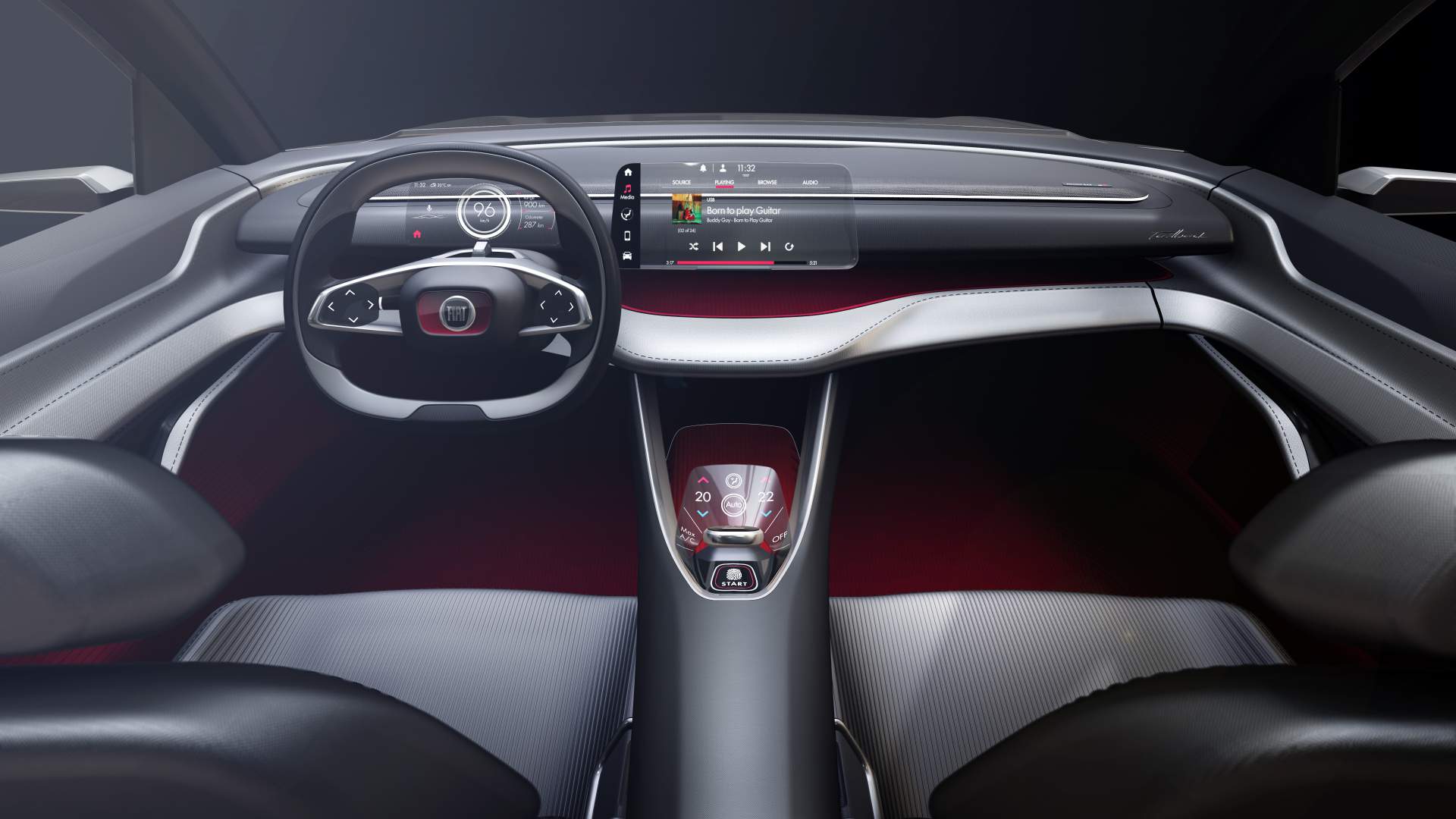 Fiat Fastback Concept, 2018 - Interior