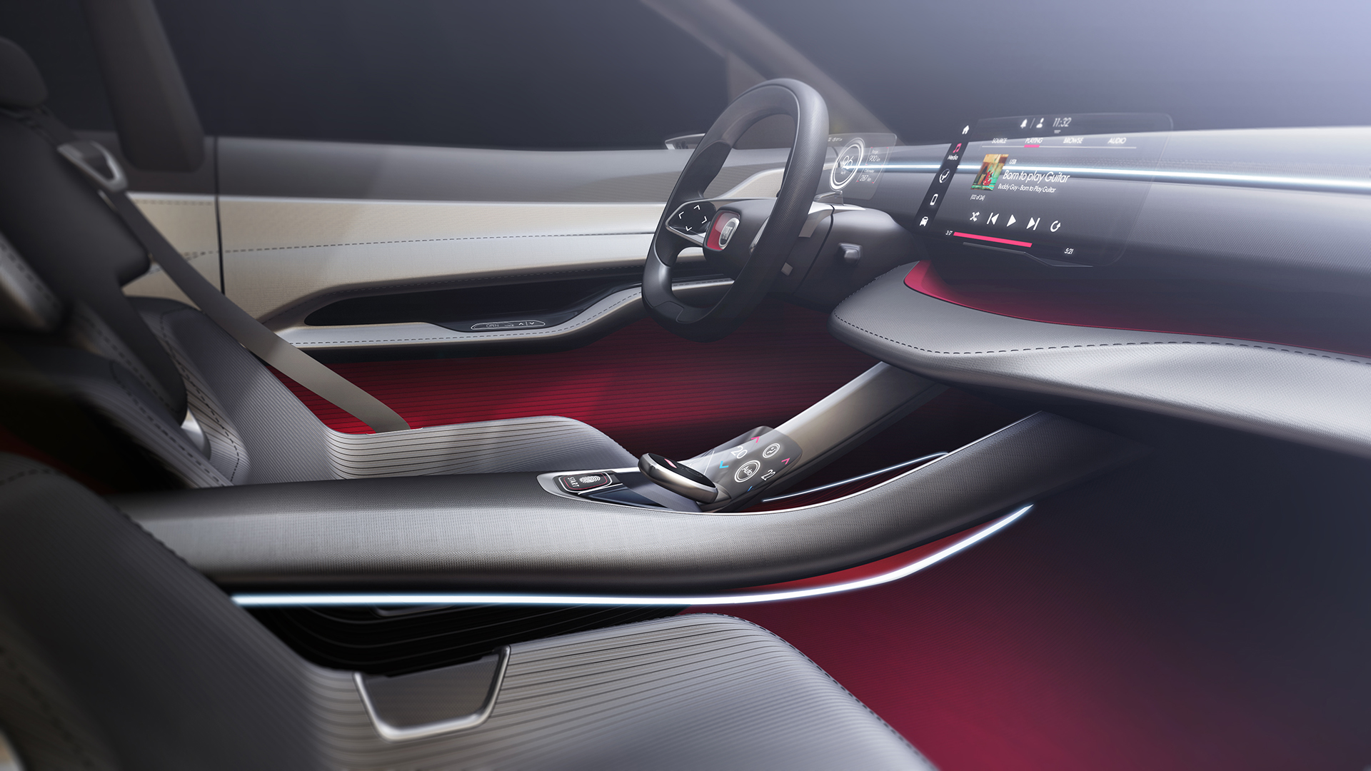Fiat Fastback Concept, 2018 - Interior