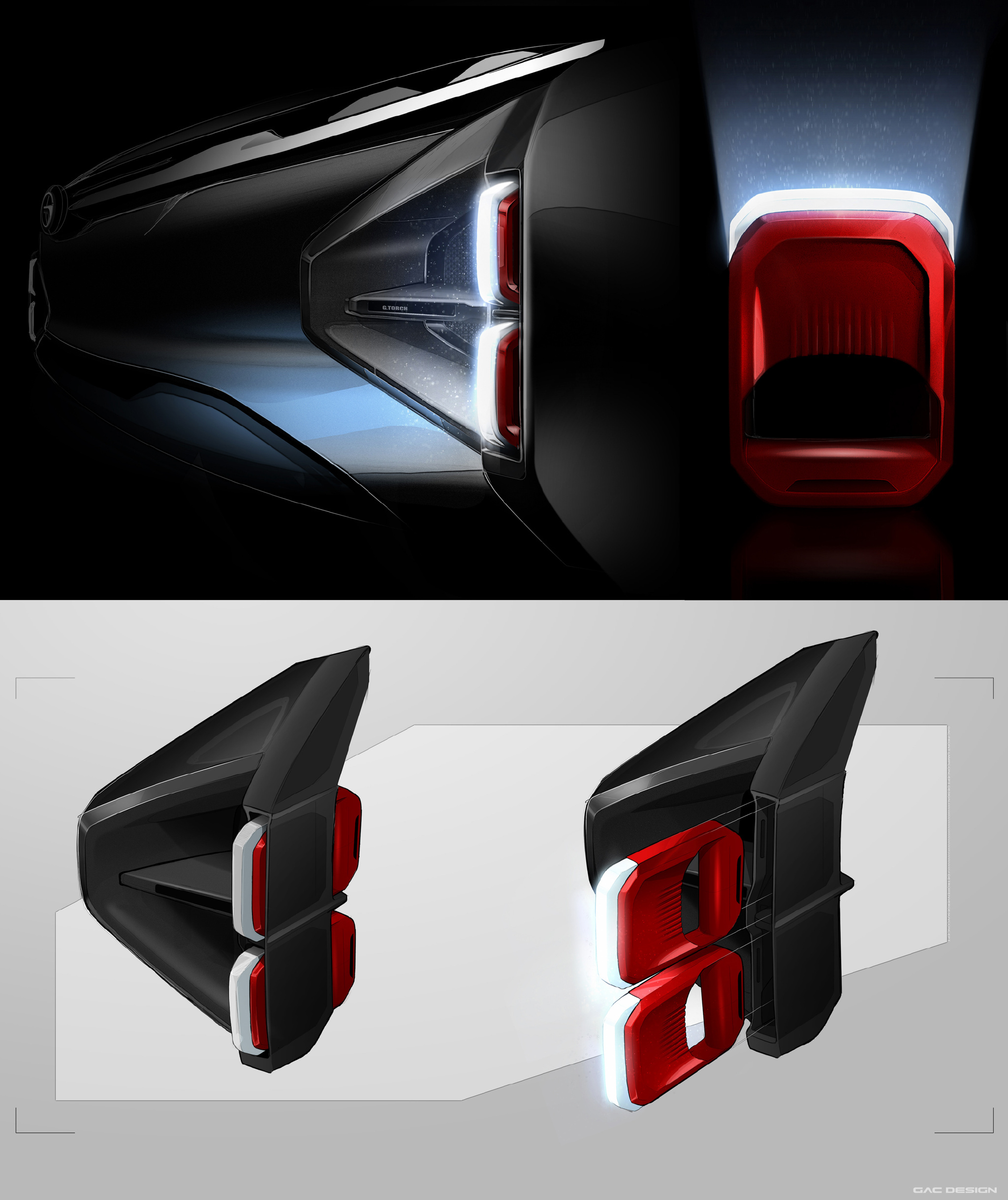 GAC Enverge Concept, 2018 - Design Sketch