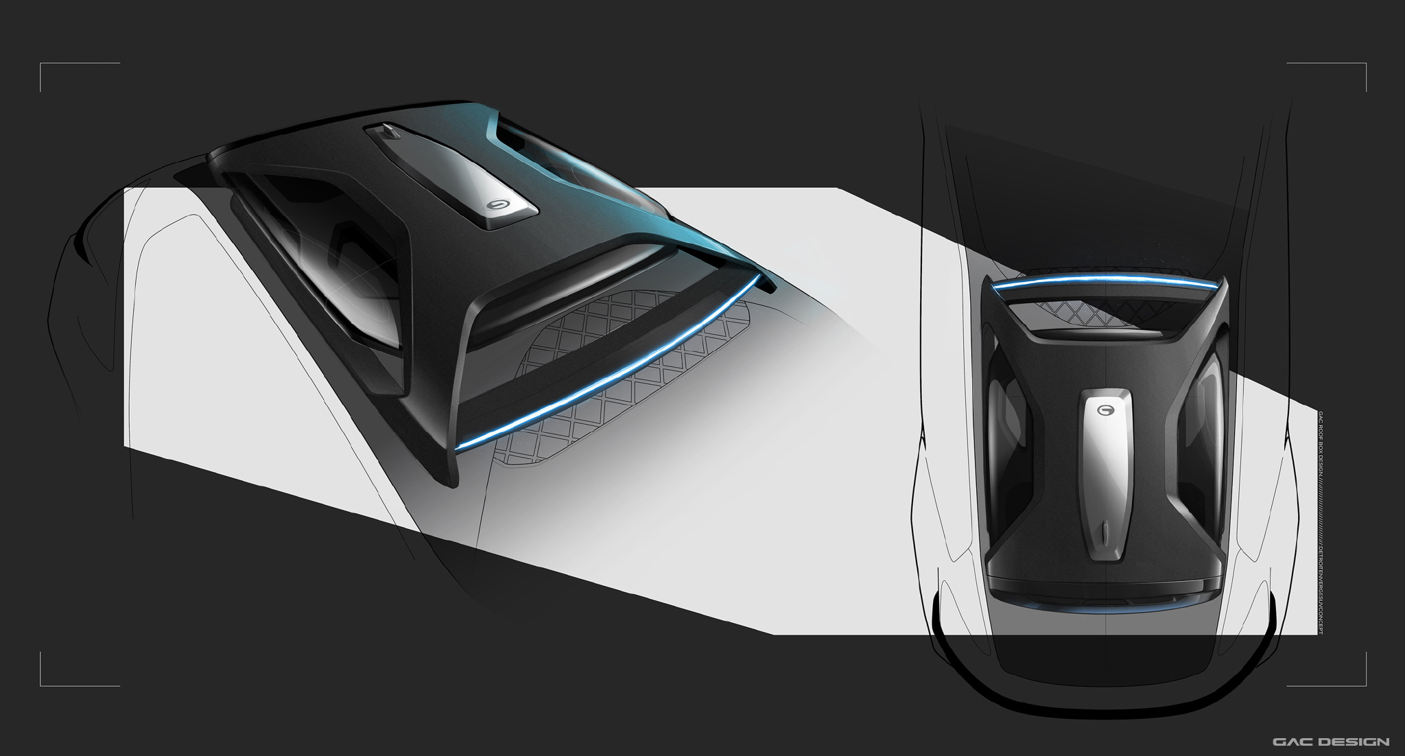 GAC Enverge Concept, 2018 - Design Sketch