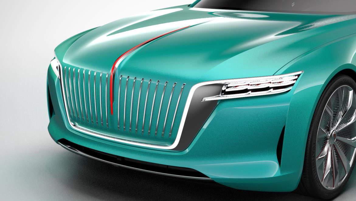 Hongqi E-Jing GT Concept, 2018