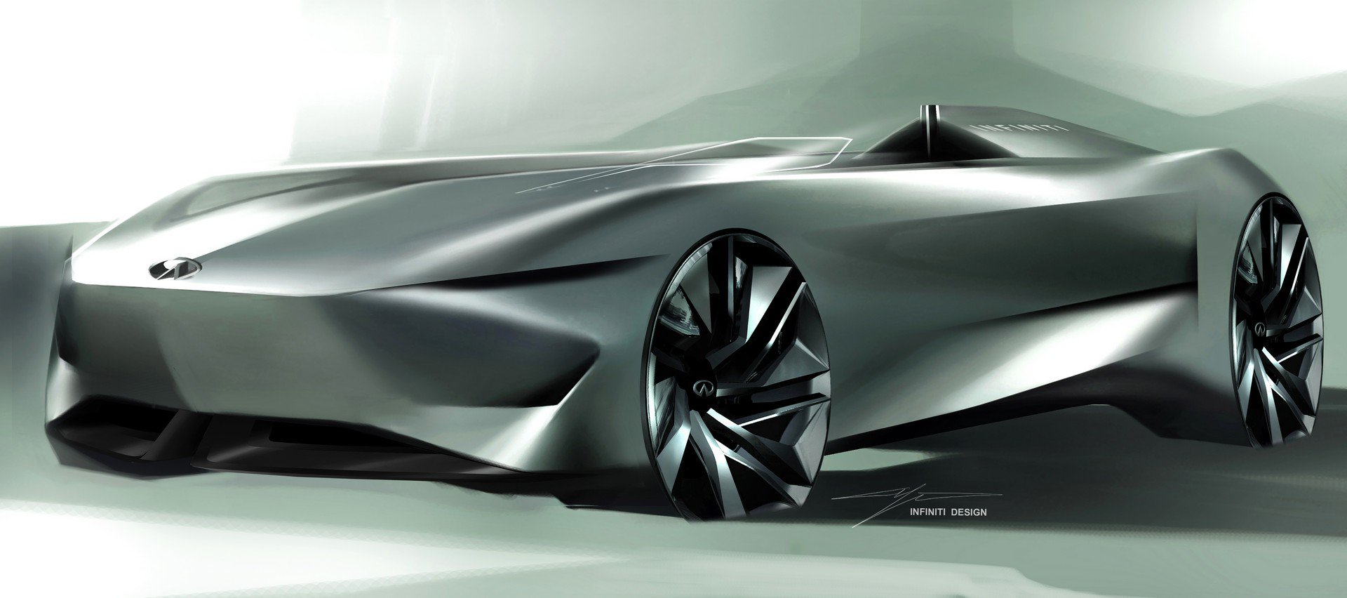 Infiniti Prototype 10, 2018 - Design Sketch