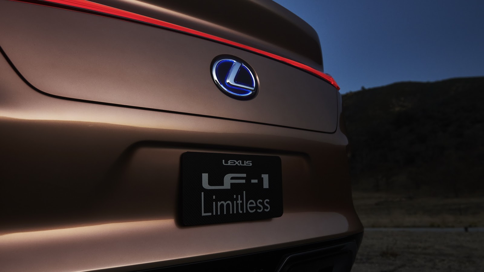 Lexus LF-1 Limitless Concept, 2018
