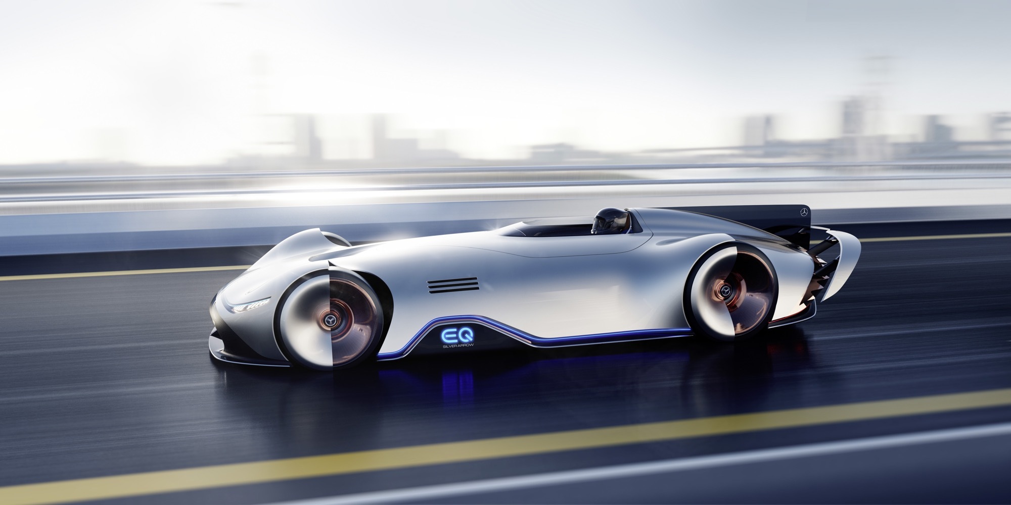 Mercedes-Benz EQ Silver Arrow Concept, 2018