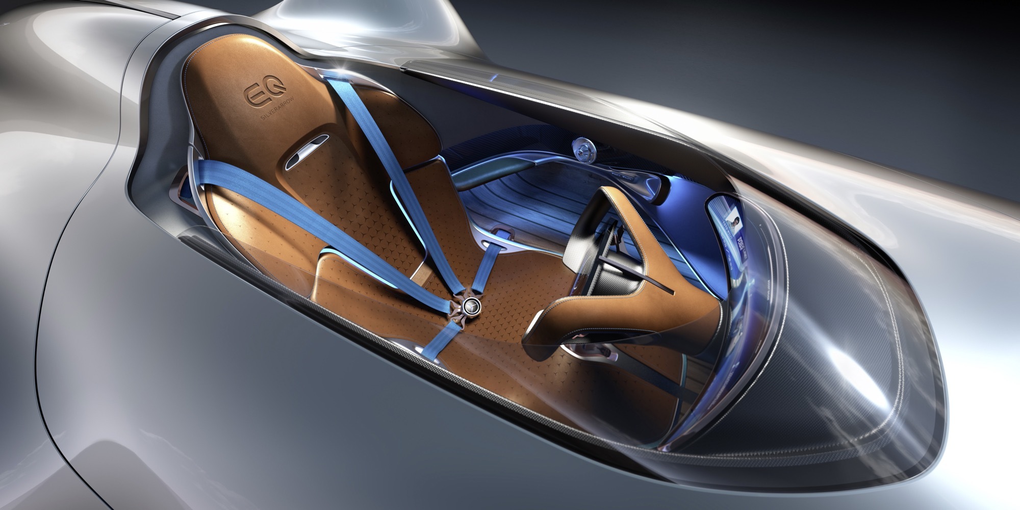 Mercedes-Benz EQ Silver Arrow Concept, 2018 - Interior