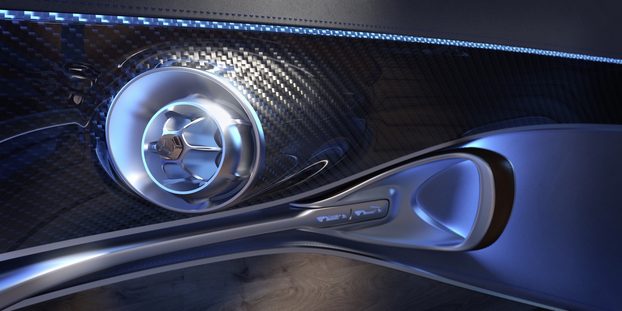 Mercedes-Benz EQ Silver Arrow Concept, 2018 - Interior
