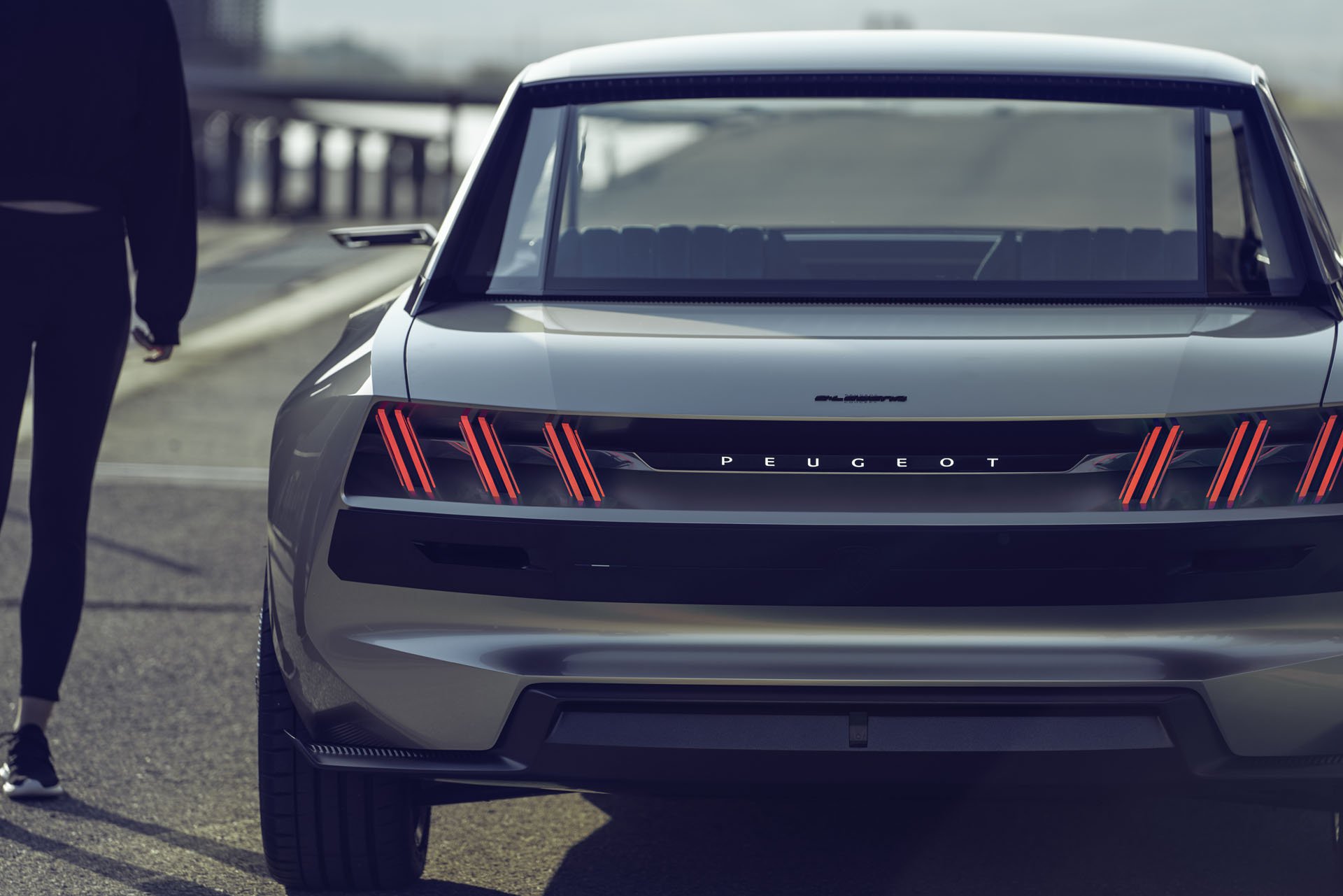 Peugeot e-Legend Concept, 2018