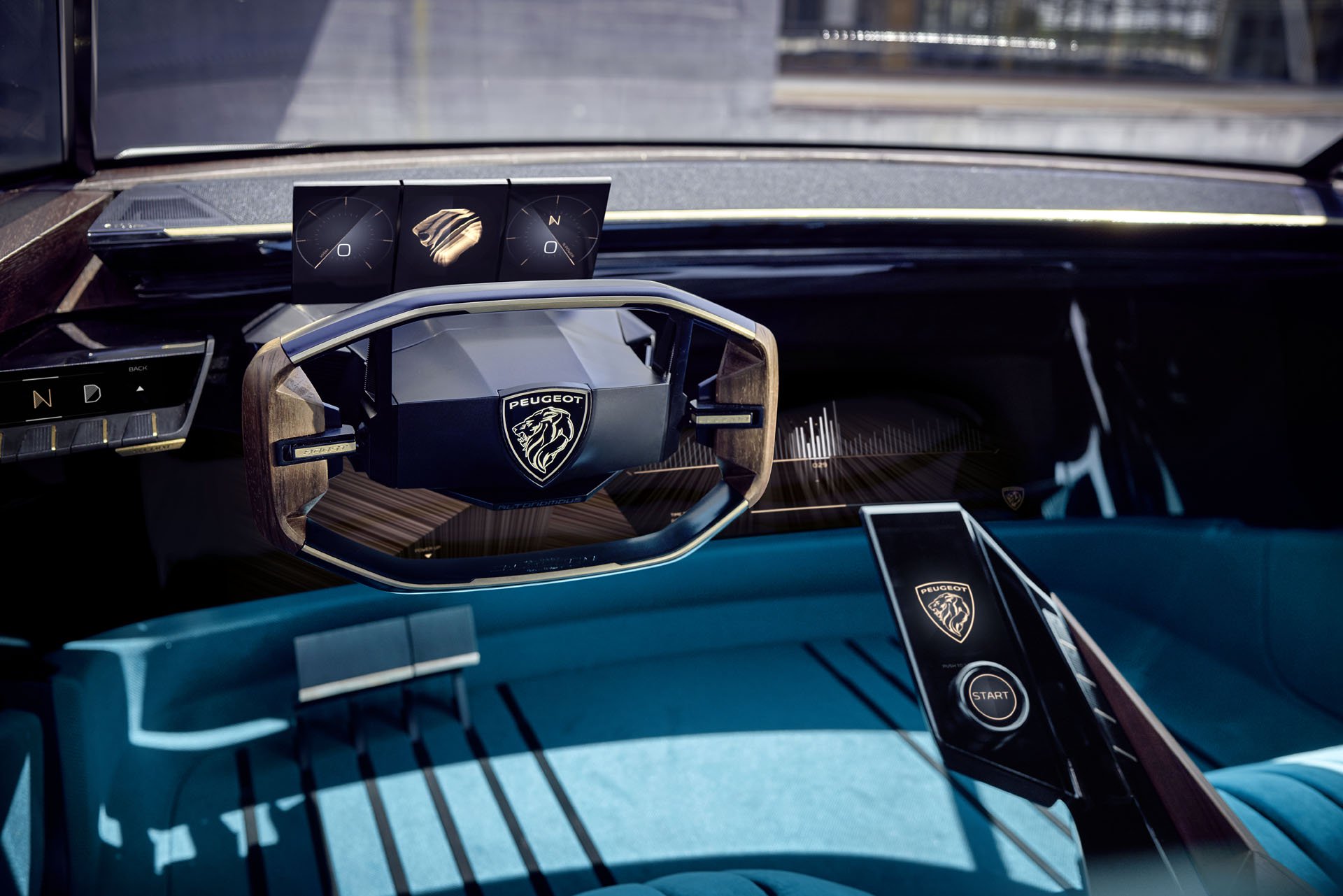 Peugeot e-Legend Concept, 2018 - Interior