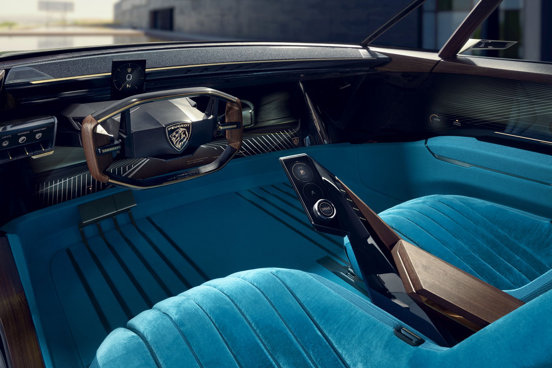Peugeot e-Legend Concept, 2018 - Interior
