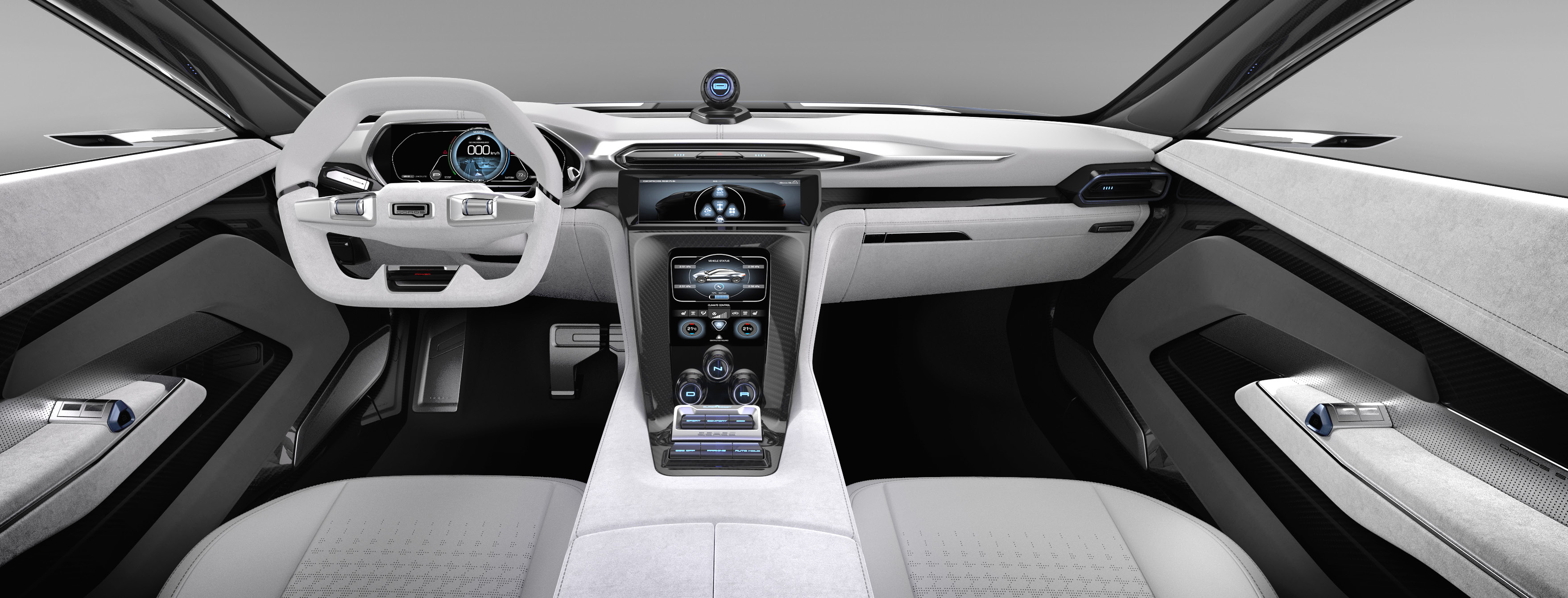 Qoros Mile 1 Concept, 2018 - Interior