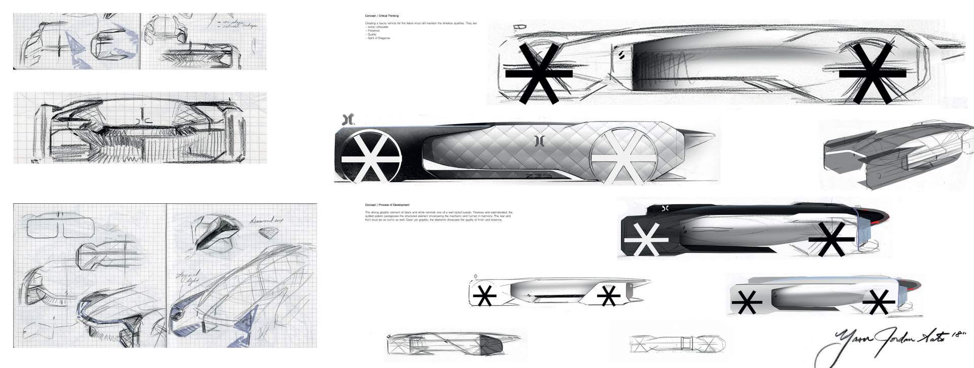 Renault EZ-Ultimo Concept, 2018 - Design Sketch