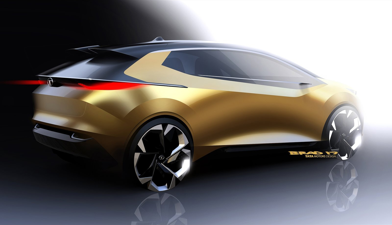 Tata 45X Concept, 2018 - Design Sketch
