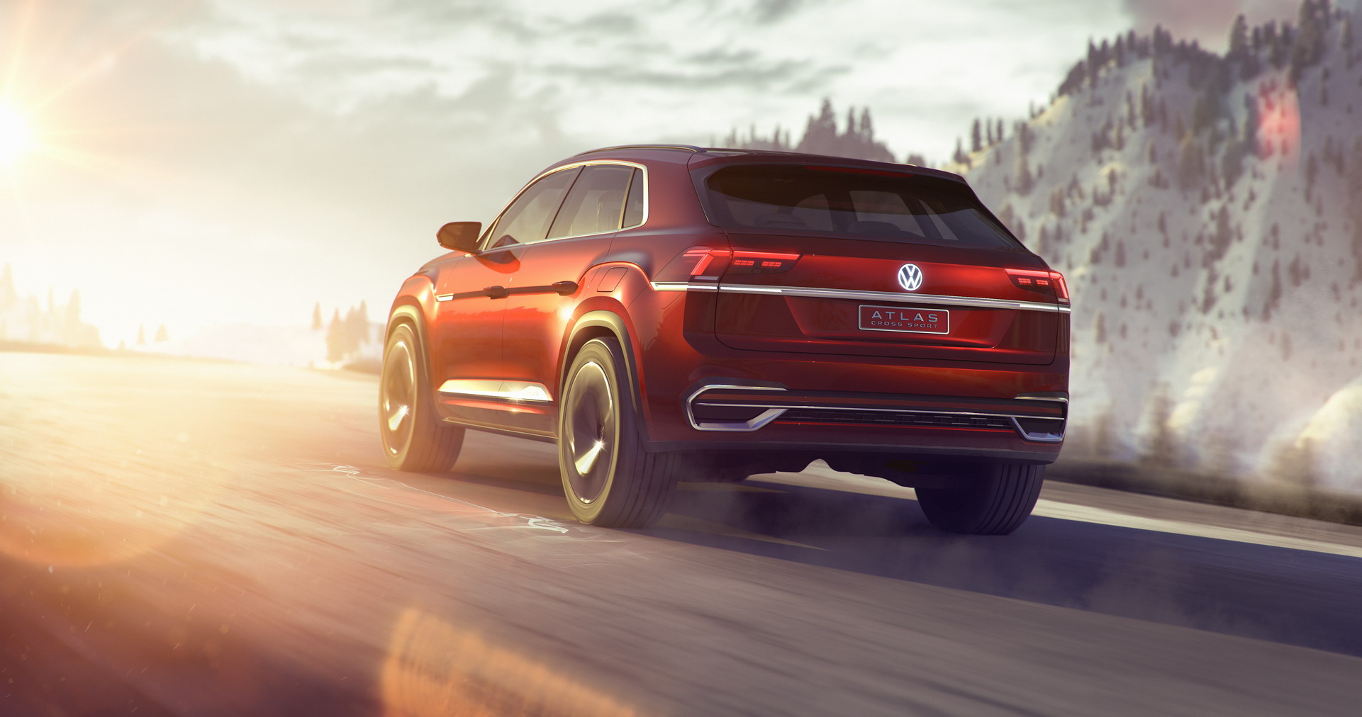 Volkswagen Atlas Cross Sport Concept, 2018