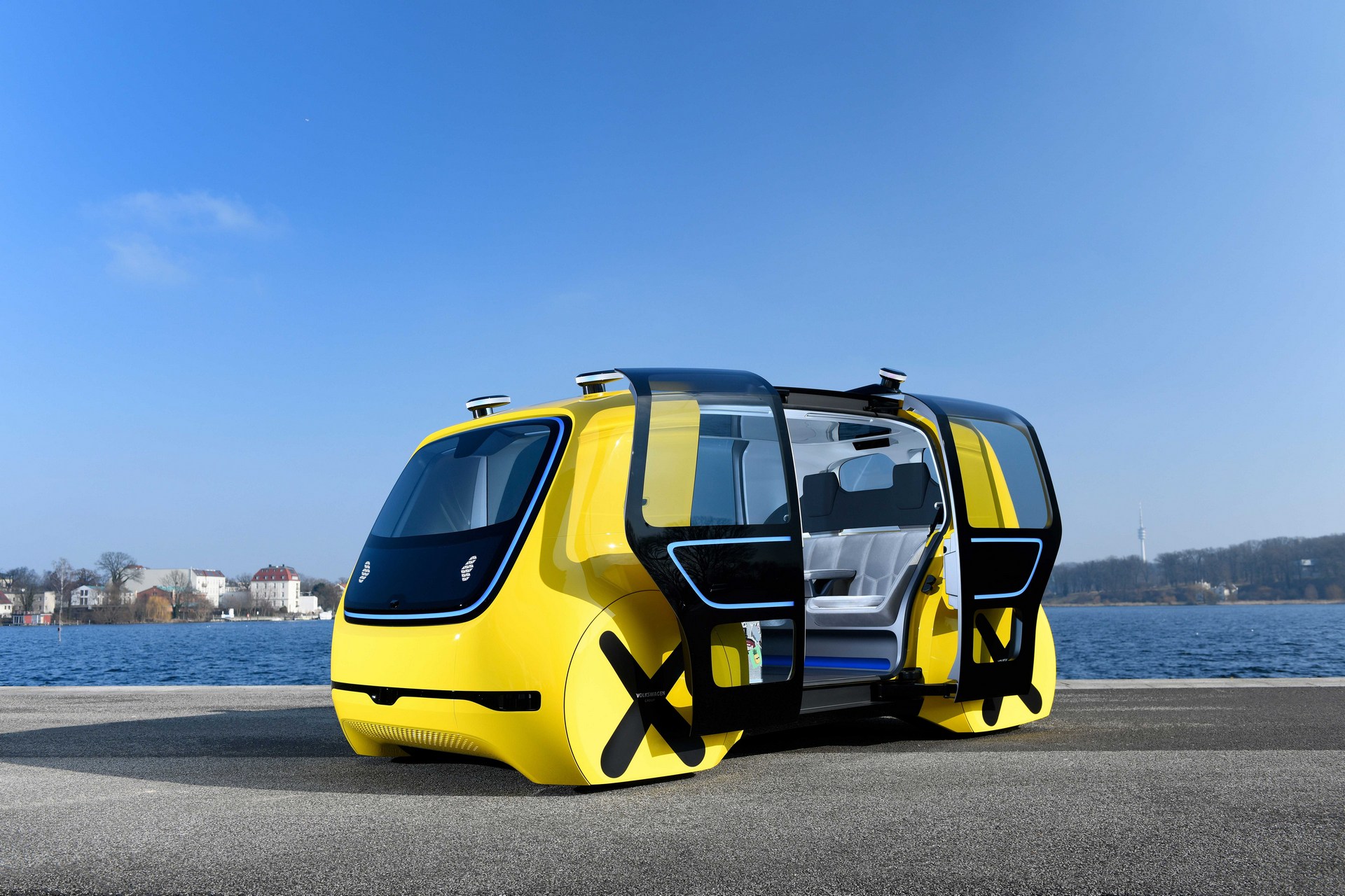 Volkswagen Group Sedric School Bus Concept, 2018