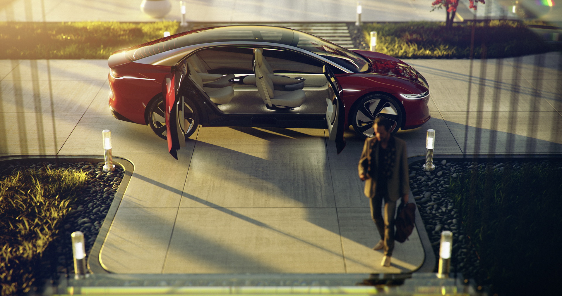 Volkswagen I.D. Vizzion Concept, 2018