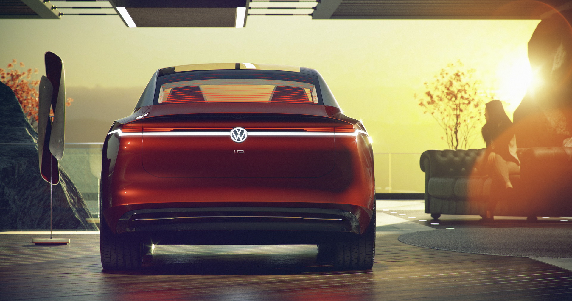 Volkswagen I.D. Vizzion Concept, 2018