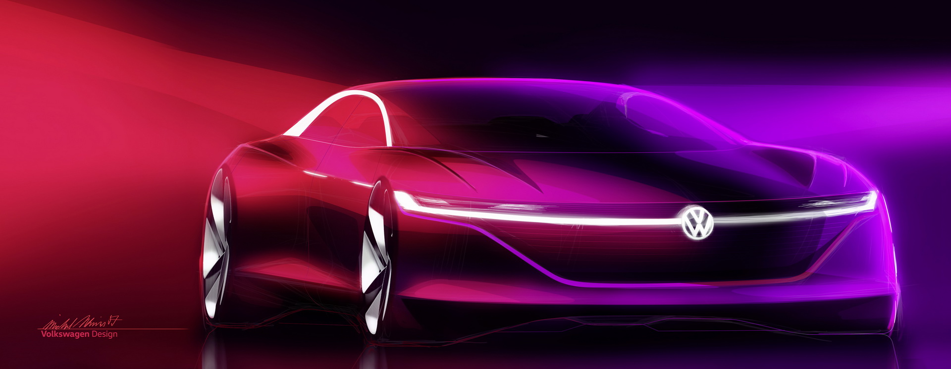Volkswagen I.D. Vizzion Concept, 2018