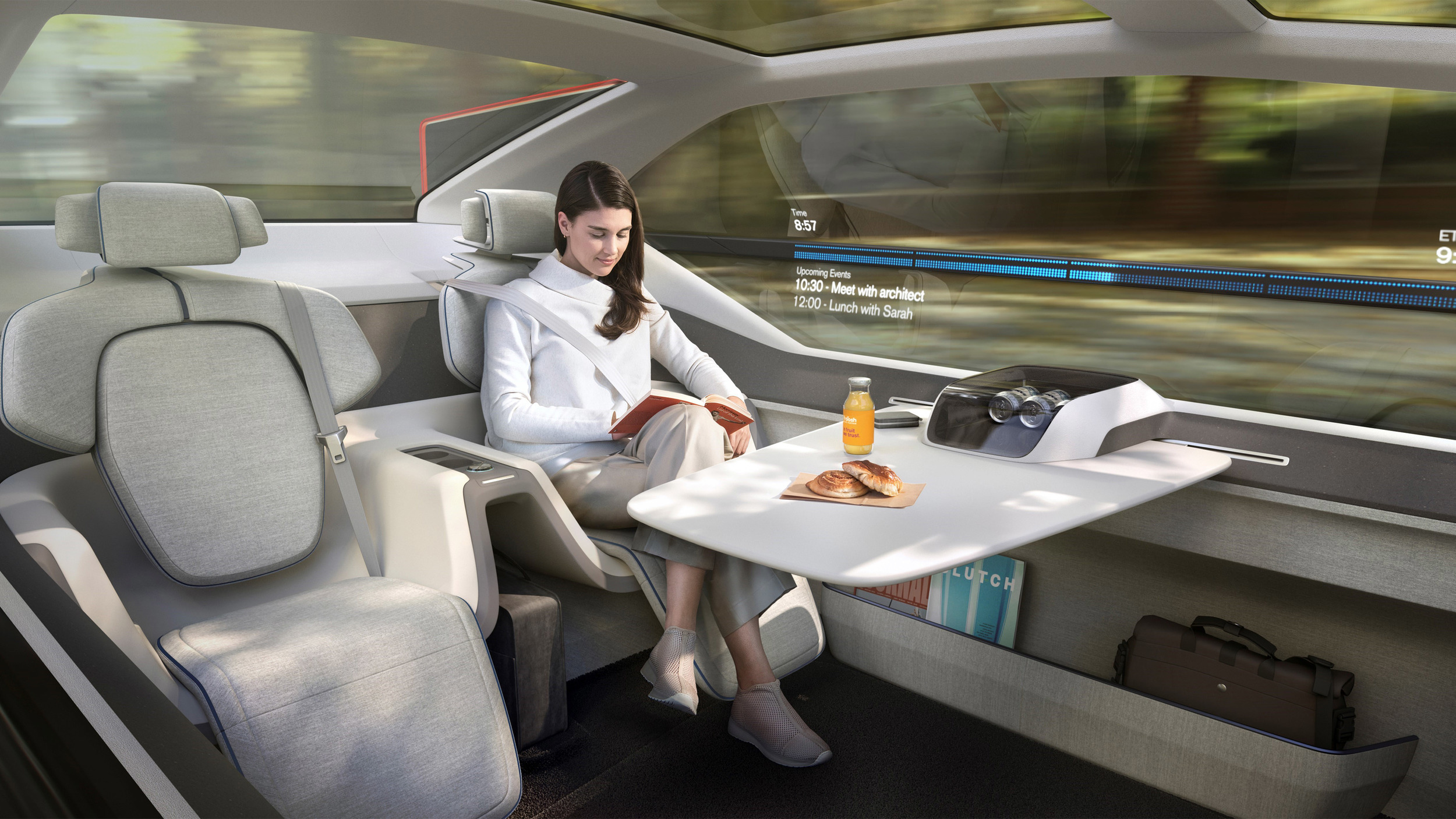 Volvo 360c Concept, 2018 - Interior