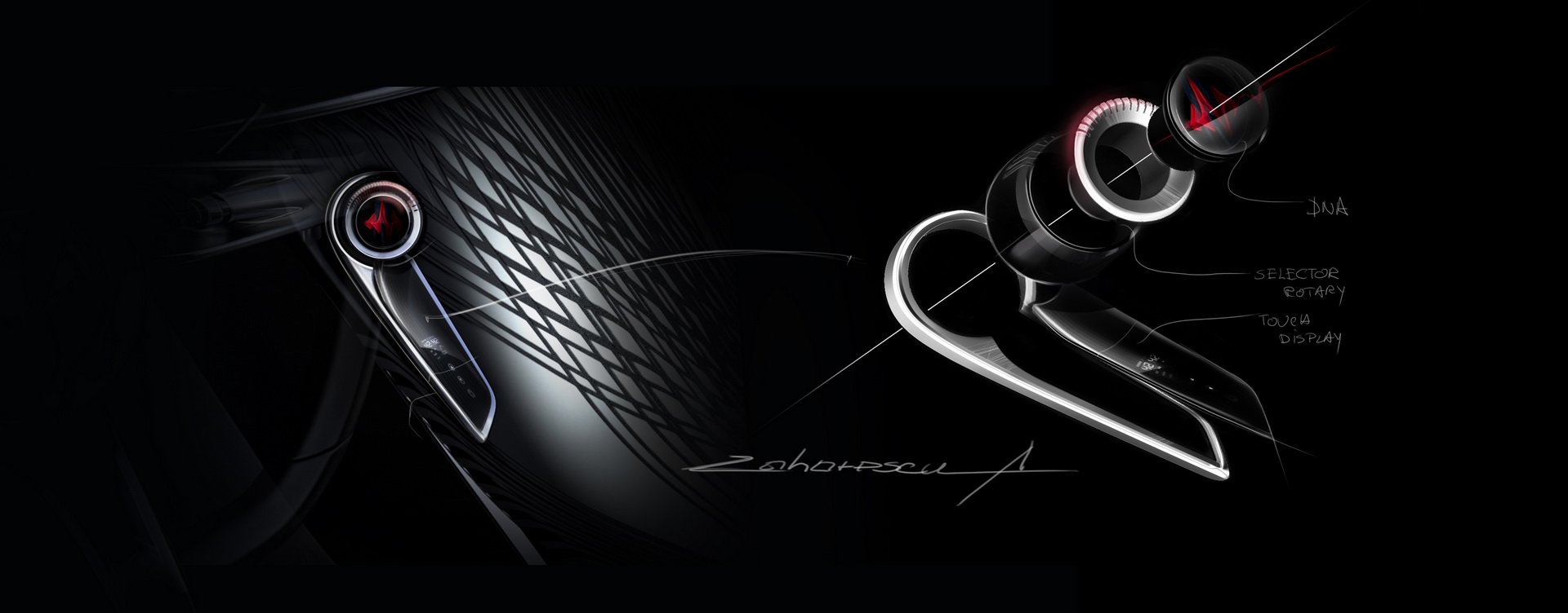 Alfa Romeo Tonale Concept, 2019 - Design Sketch