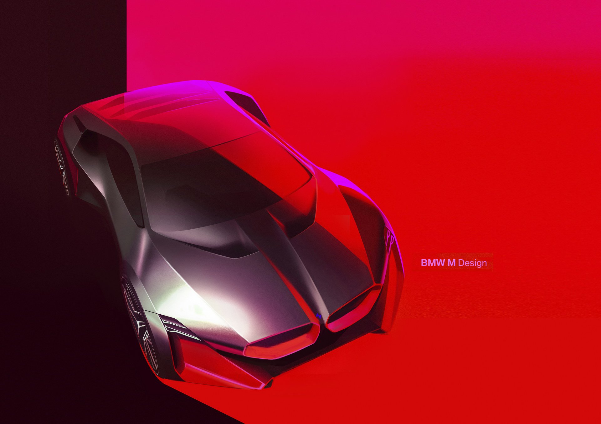 BMW Vision M Next Concept, 2019 - Design Sketch