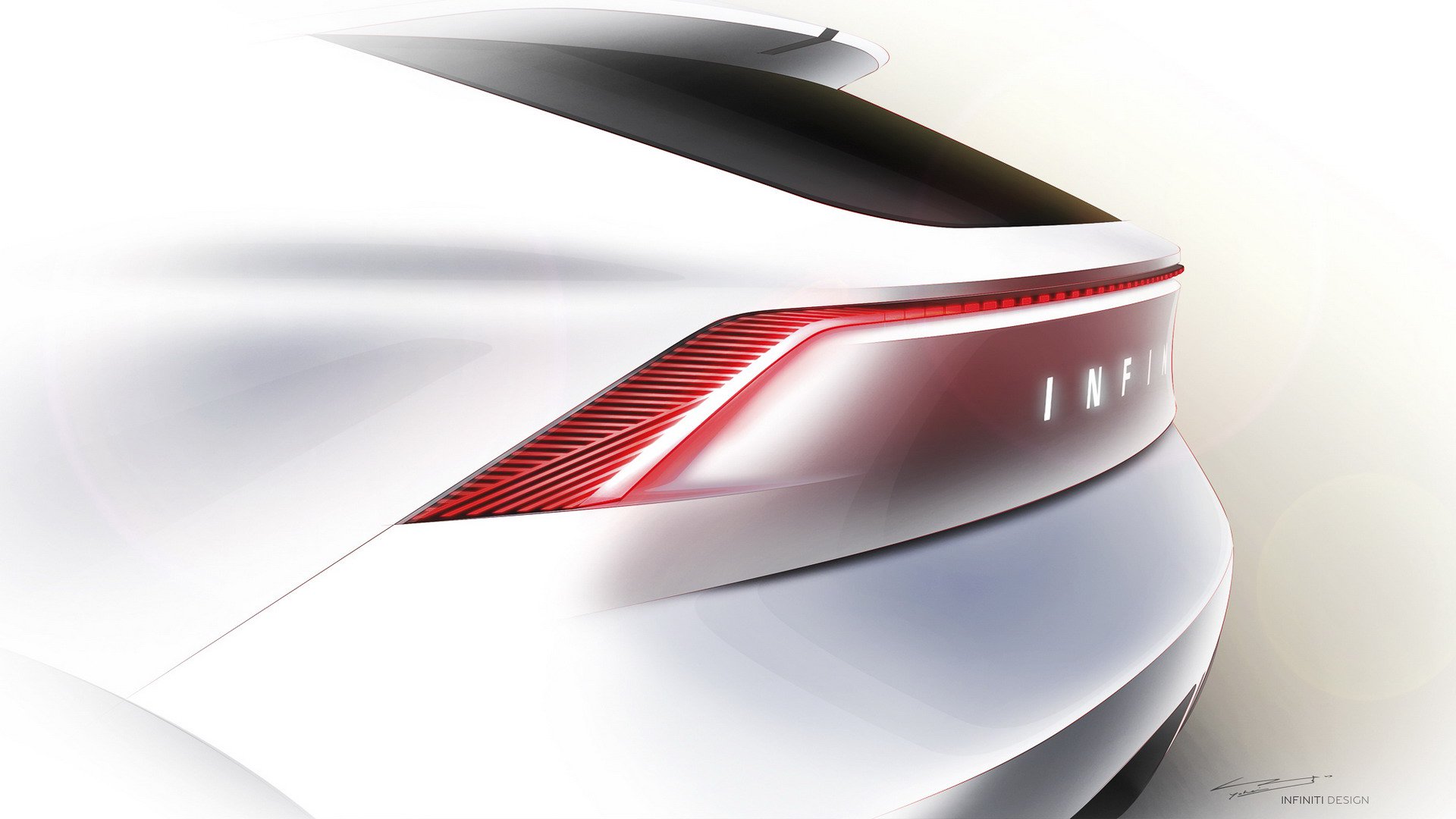 Infiniti QX Inspiration Concept, 2019 - Design Sketch