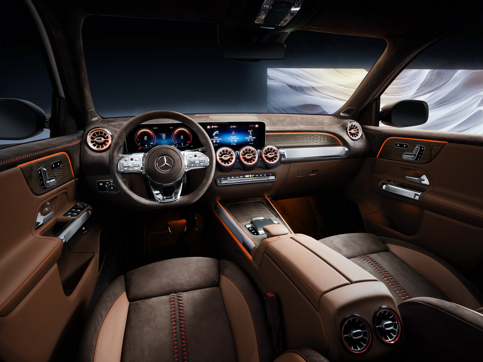 Mercedes-Benz Concept GLB, 2019 - Interior