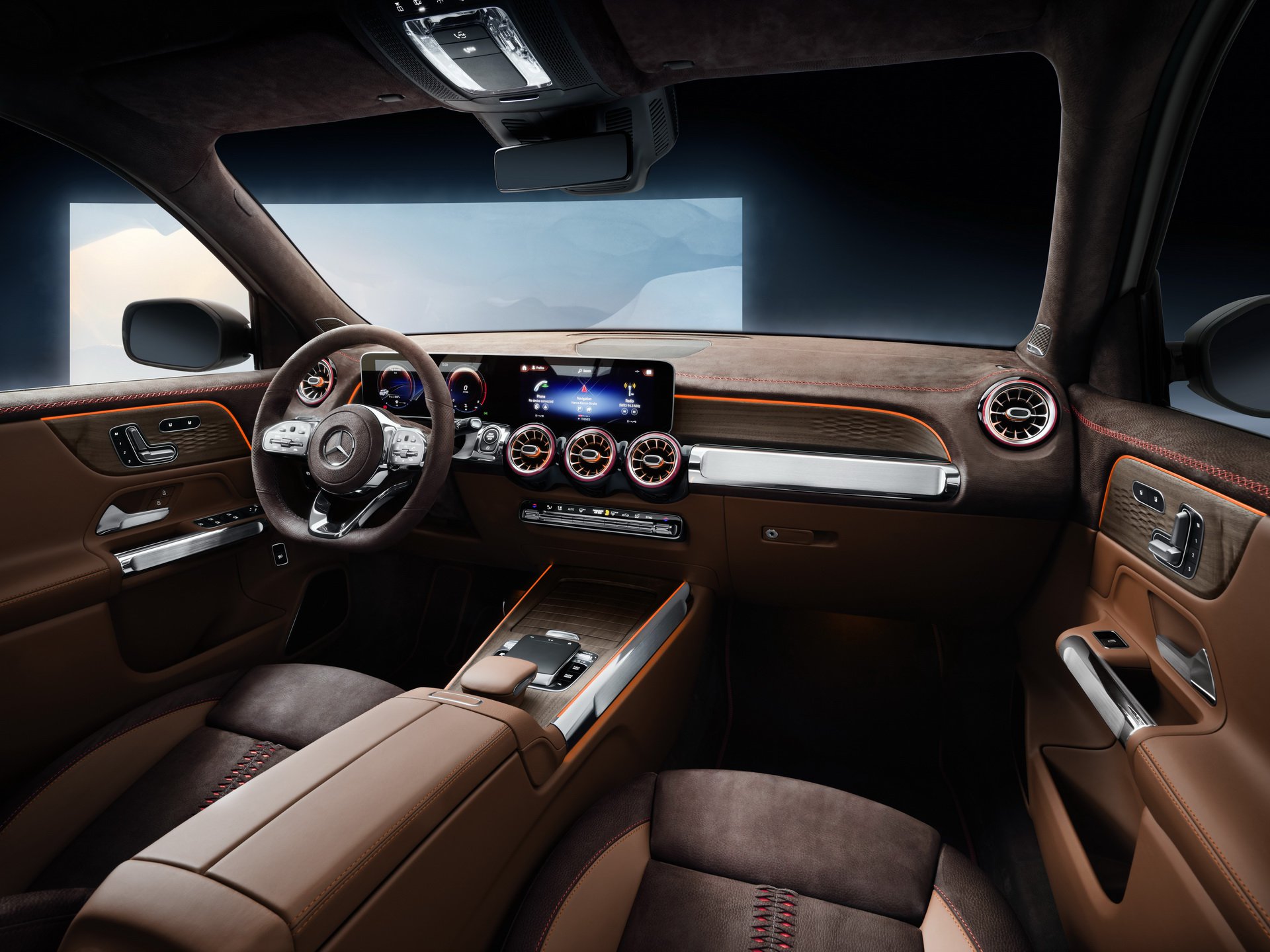 Mercedes-Benz Concept GLB, 2019 - Interior