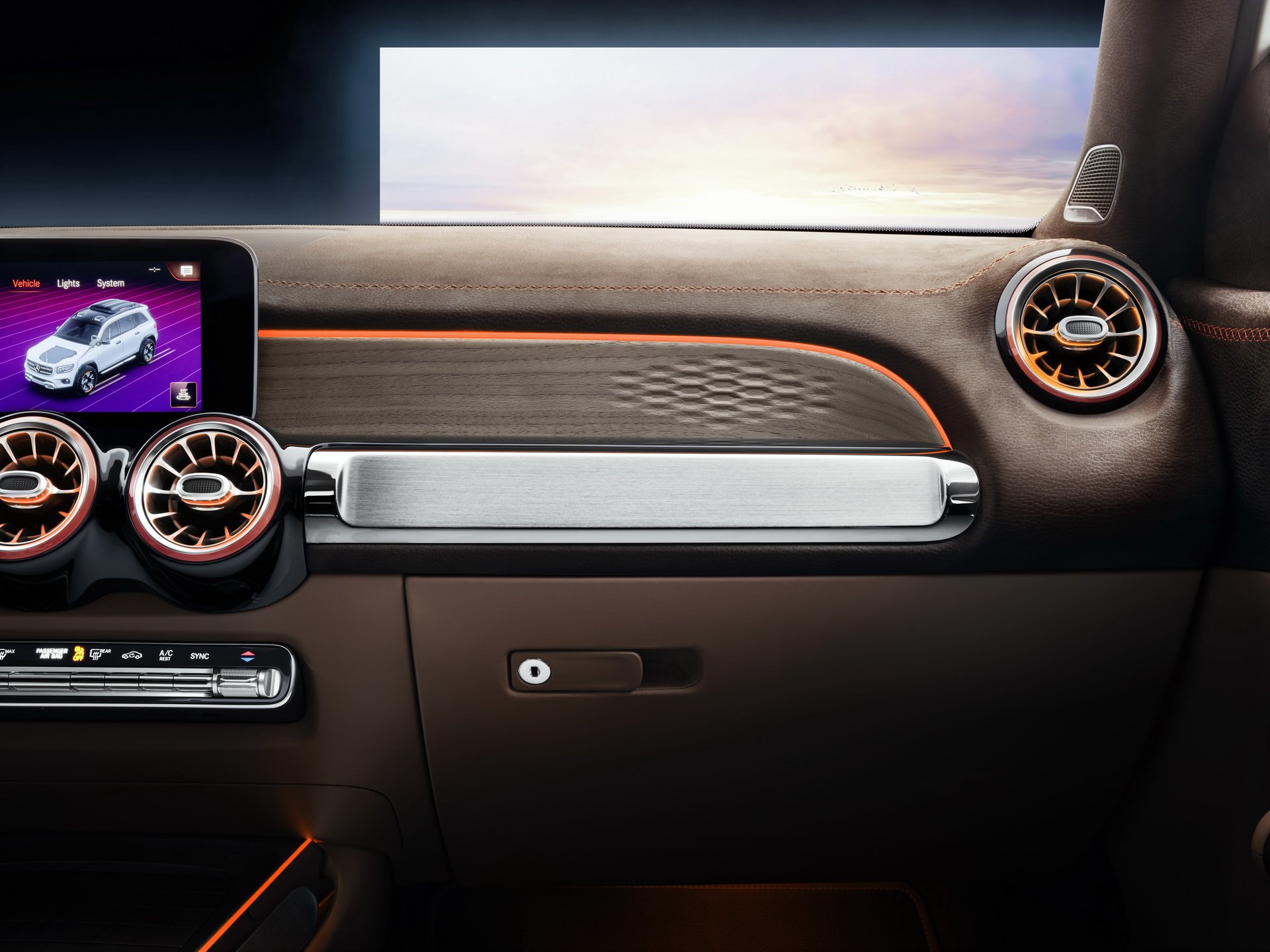 Mercedes-Benz Concept GLB, 2019 - Interior