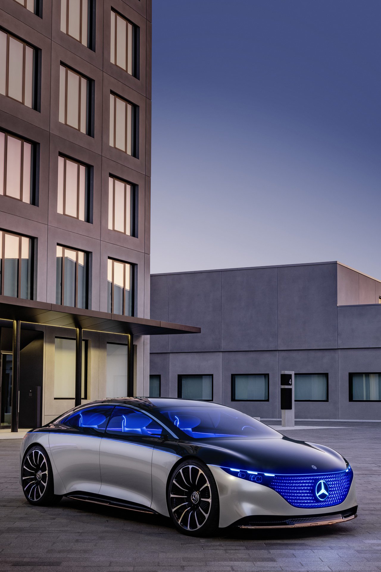 Mercedes-Benz Vision EQS Concept, 2019