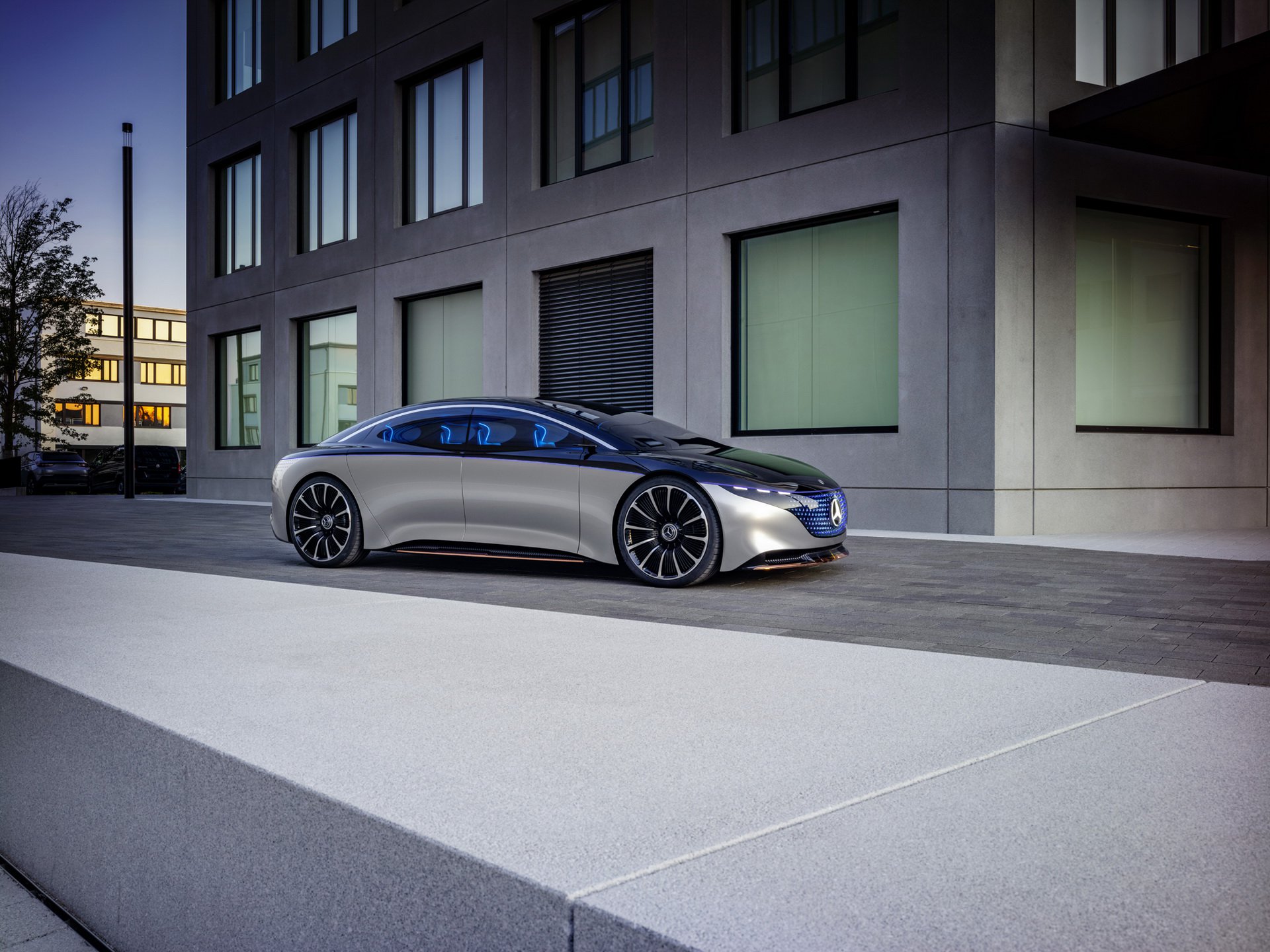 Mercedes-Benz Vision EQS Concept, 2019