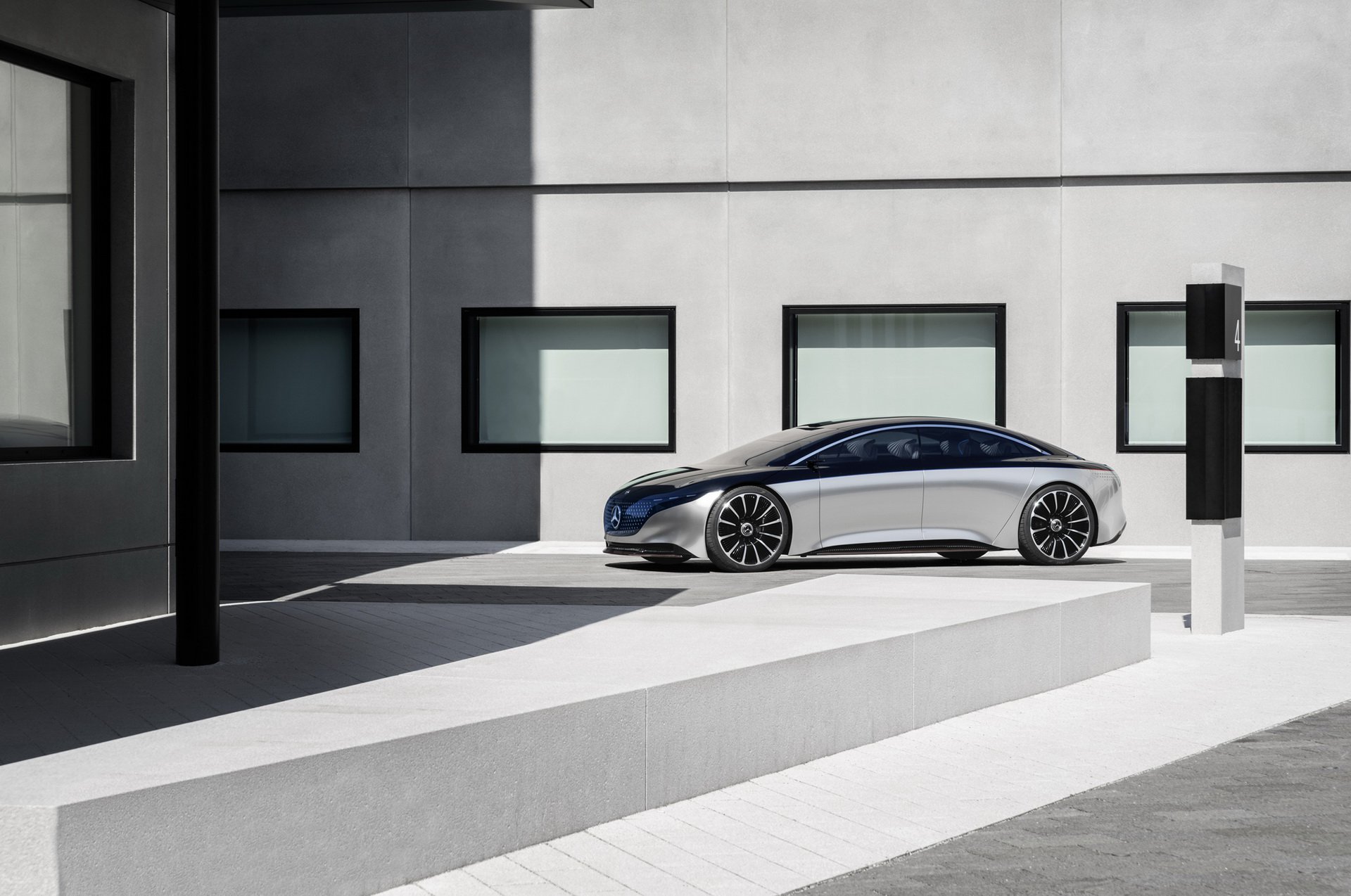 Mercedes-Benz Vision EQS Concept, 2019