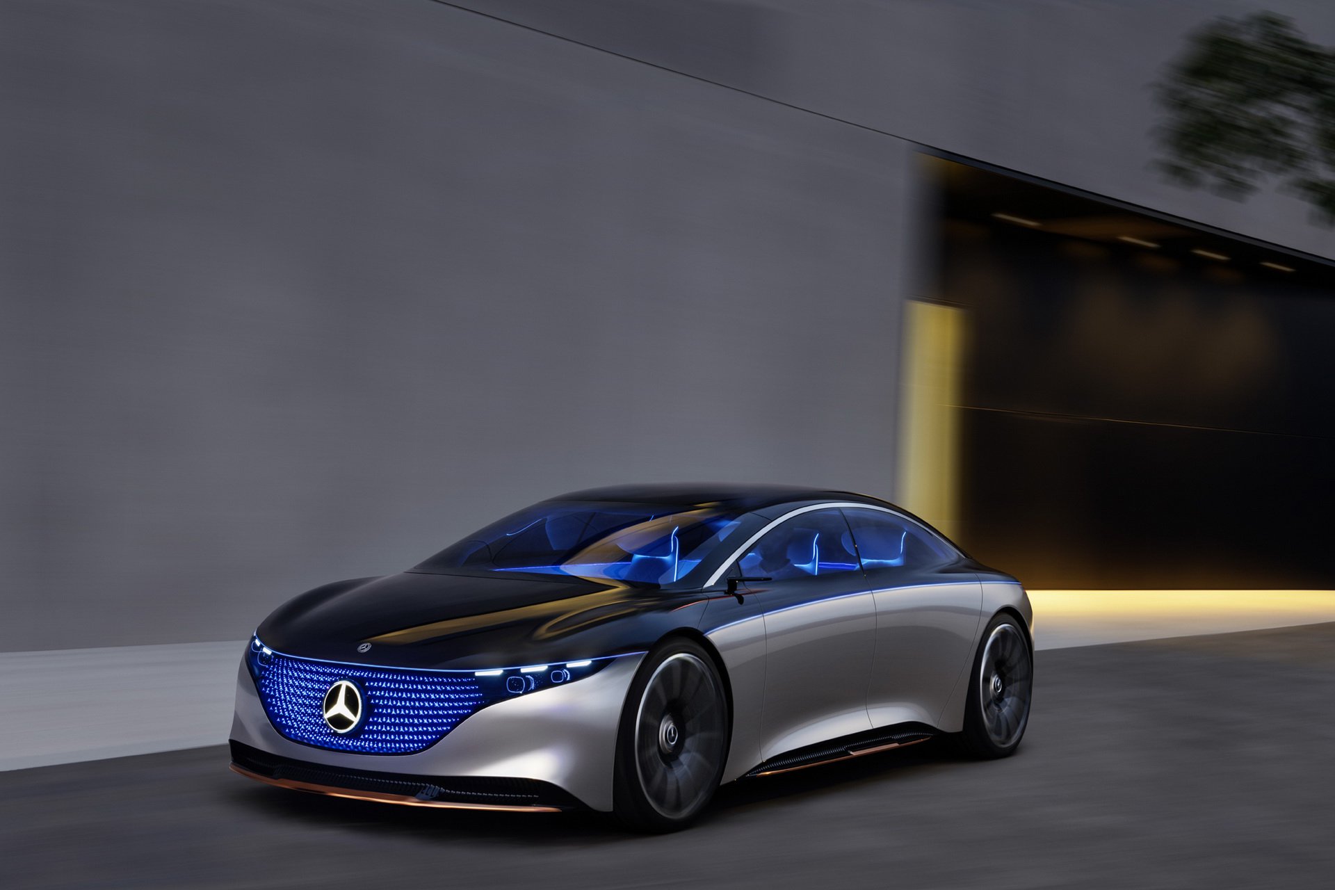 Mercedes-Benz Vision EQS Concept, 2019
