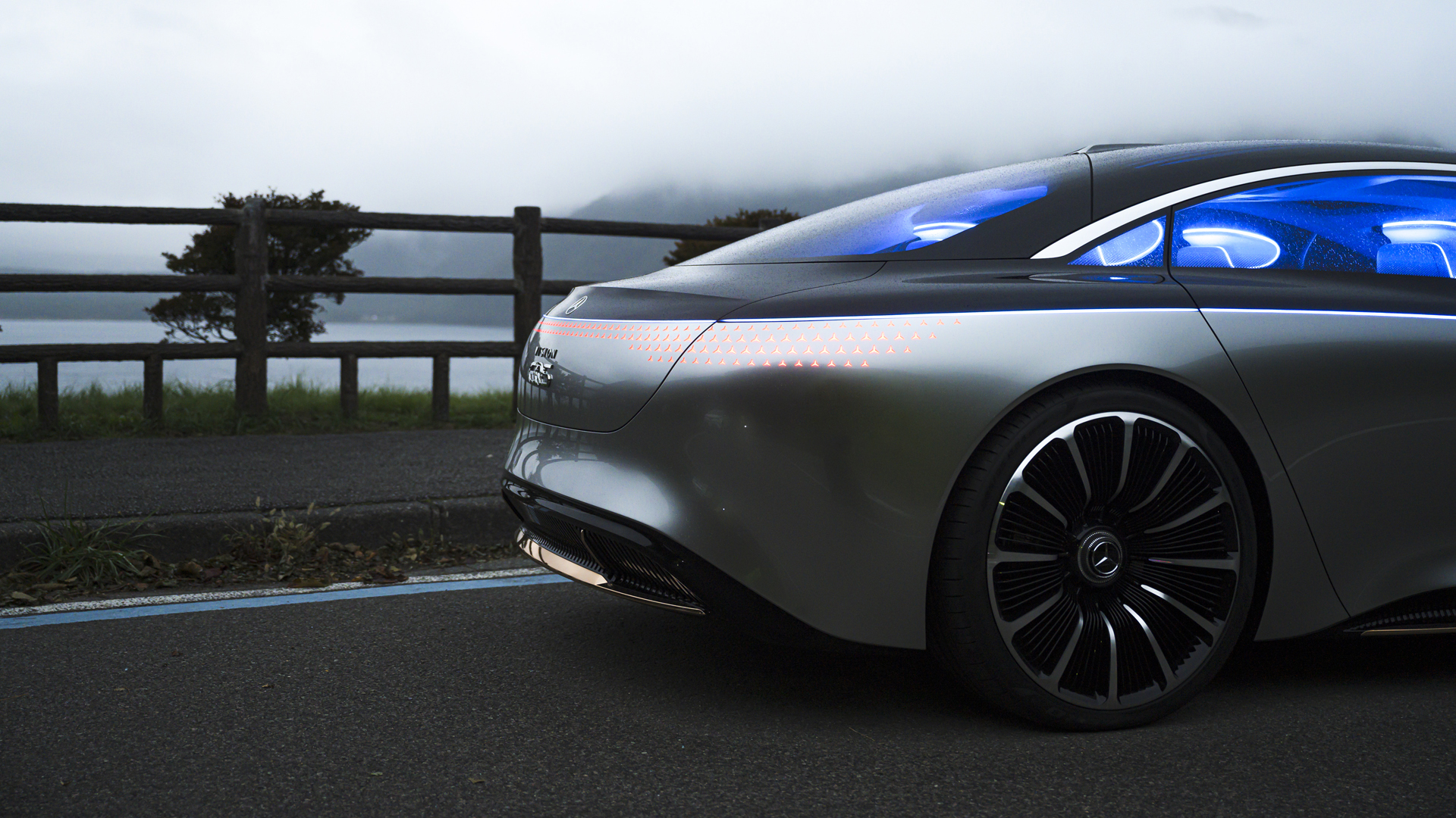 Mercedes-Benz Vision EQS Concept, 2019