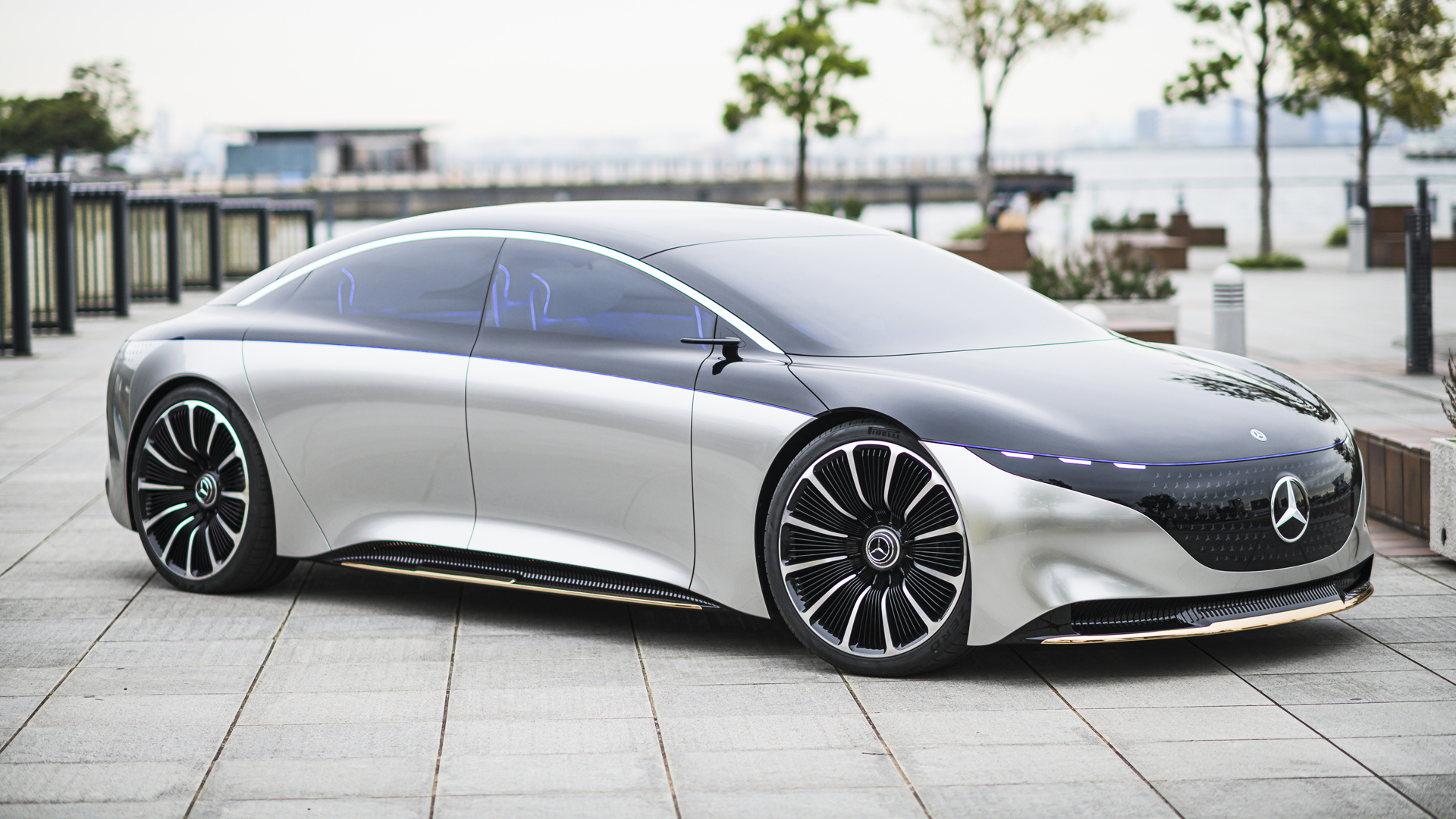 Mercedes-Benz Vision EQS Concept, 2019