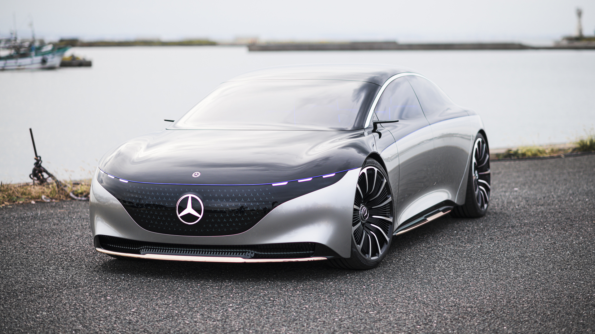 Mercedes-Benz Vision EQS Concept, 2019