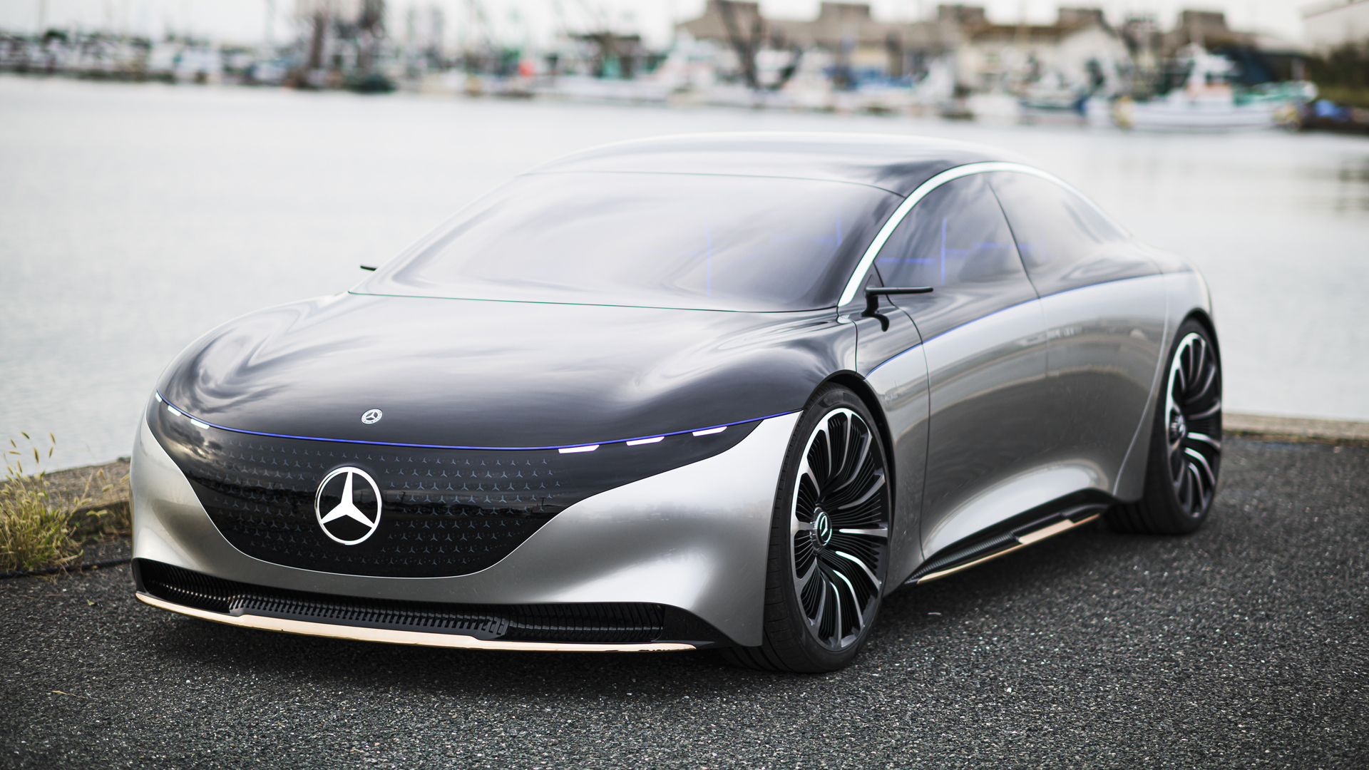 Mercedes-Benz Vision EQS Concept, 2019