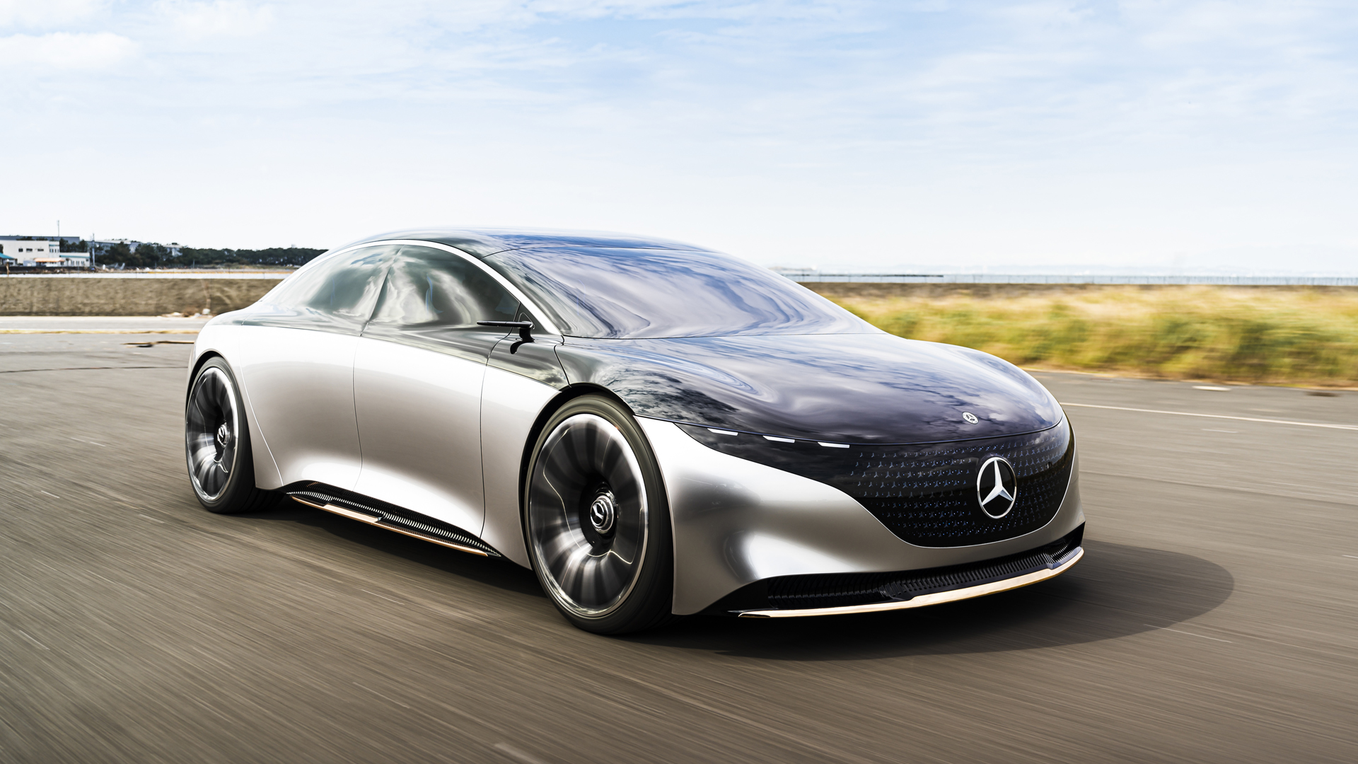 Mercedes-Benz Vision EQS Concept, 2019