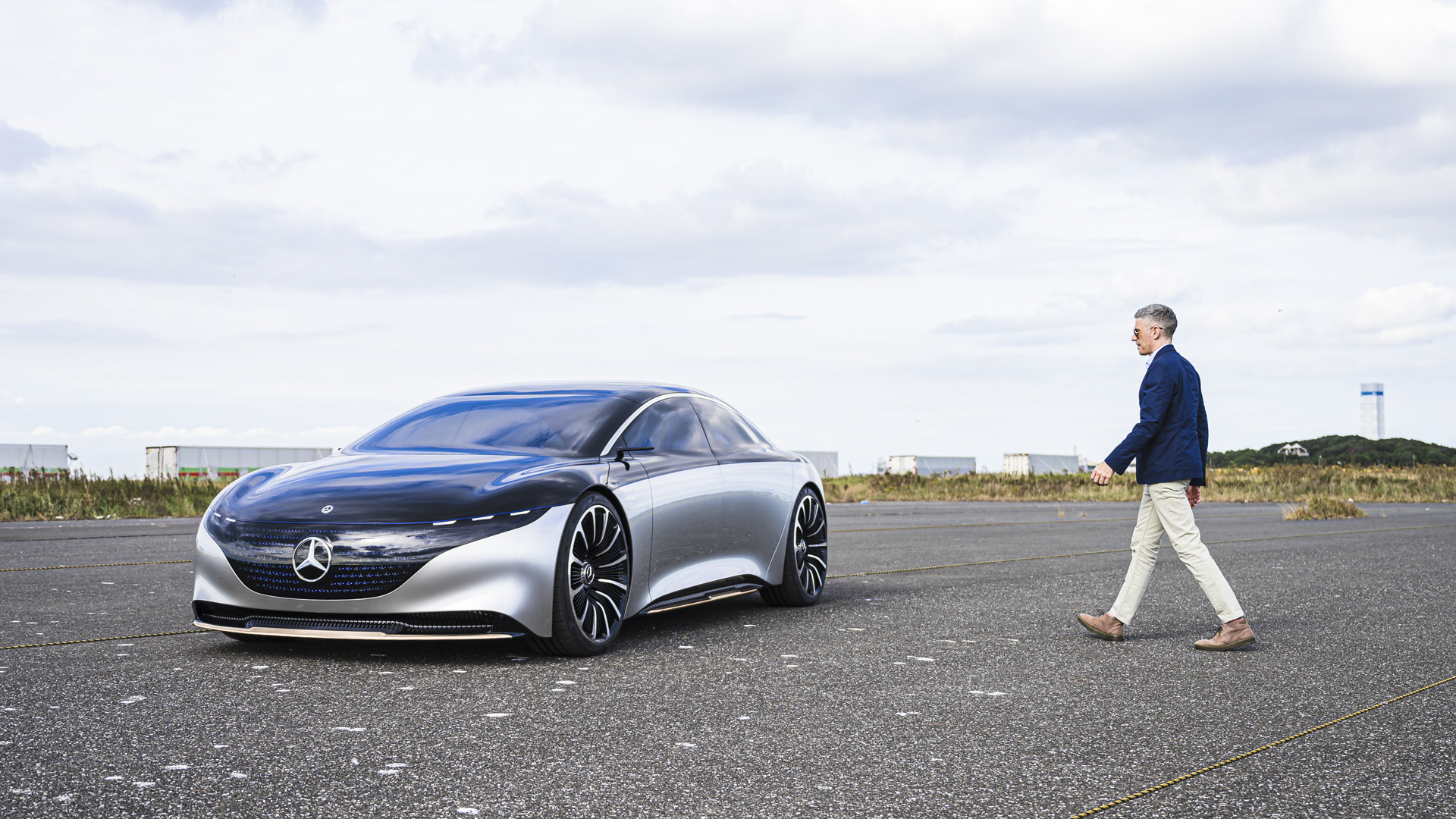 Mercedes-Benz Vision EQS Concept, 2019
